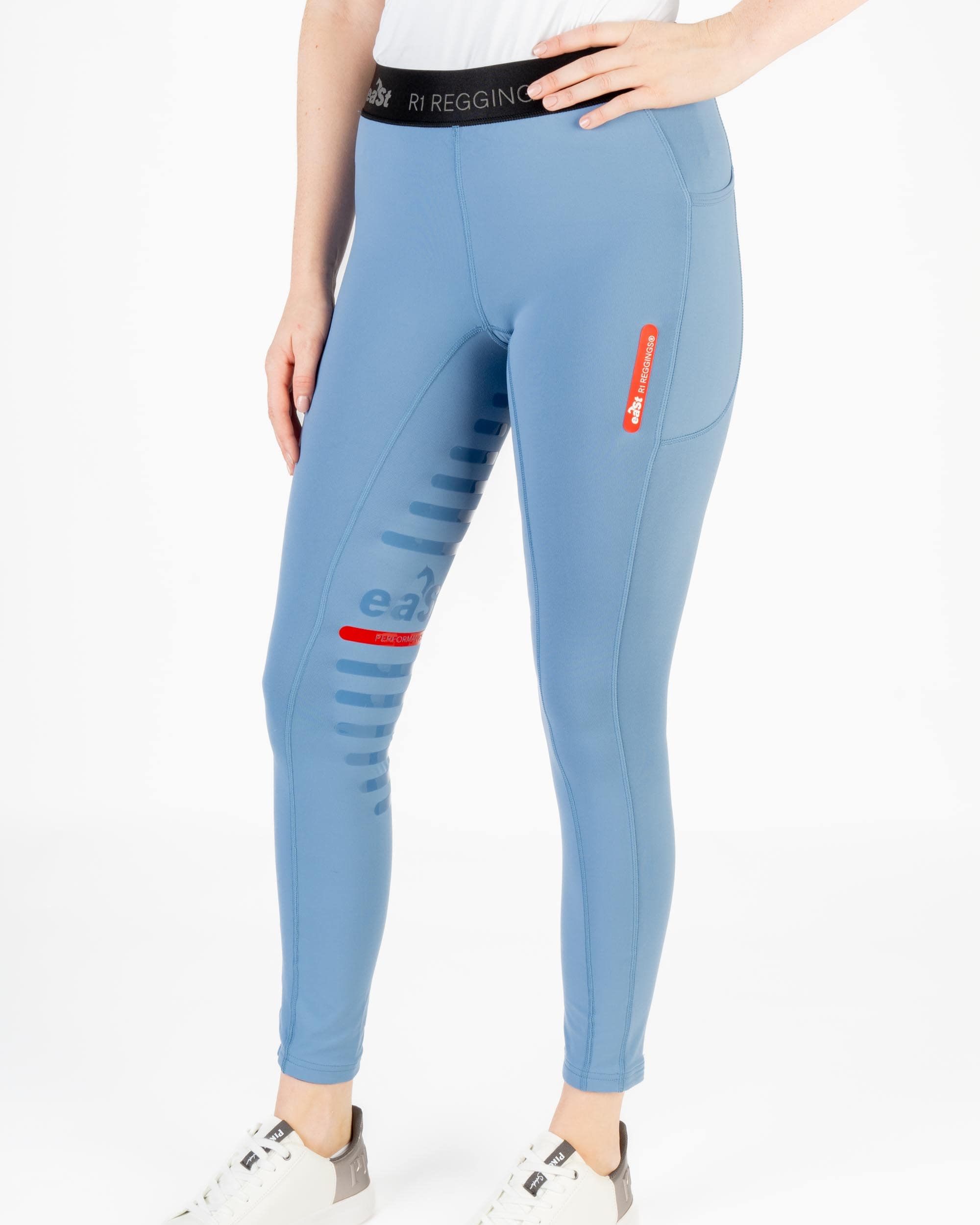 Reitleggings Damen Reggings® R1 mit Vollgrip