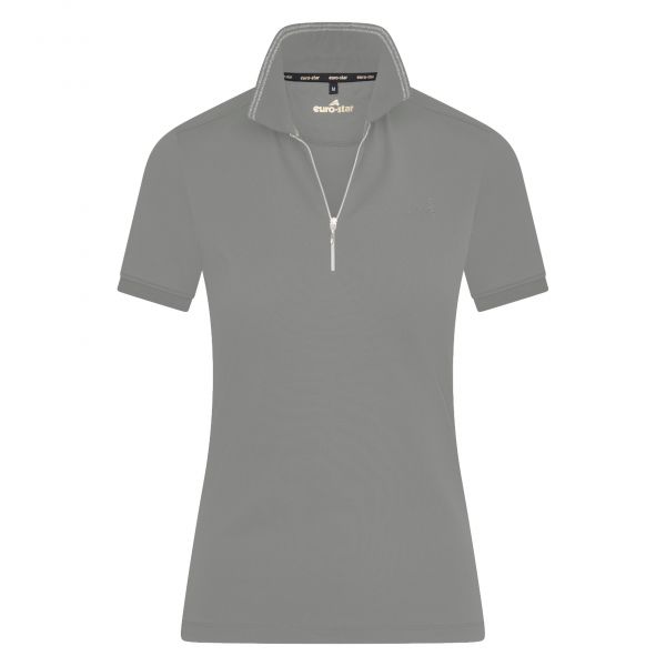 Poloshirt Damen half zip Gina