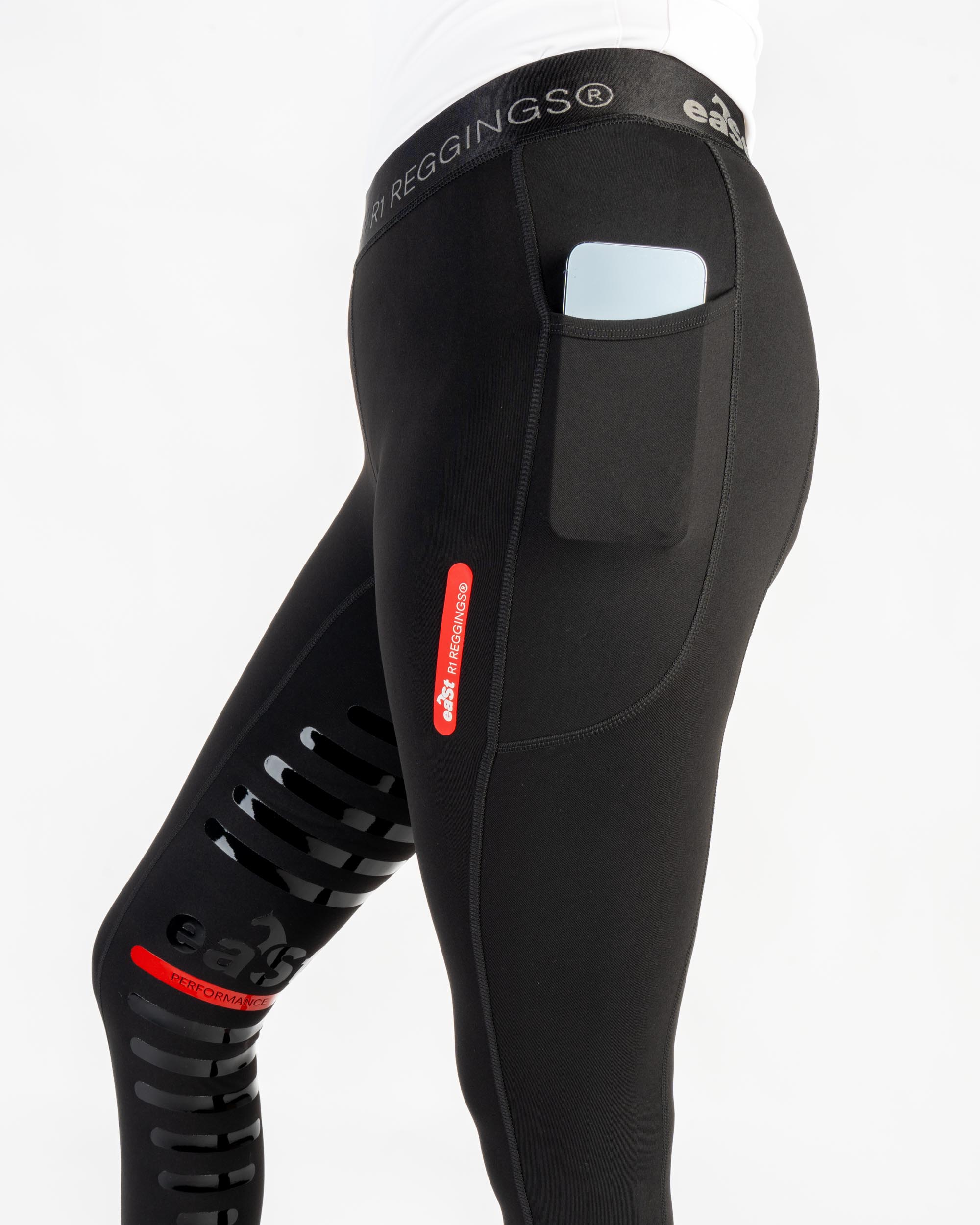 Reitleggings Damen Reggings® R1 Dressage mit Vollgrip