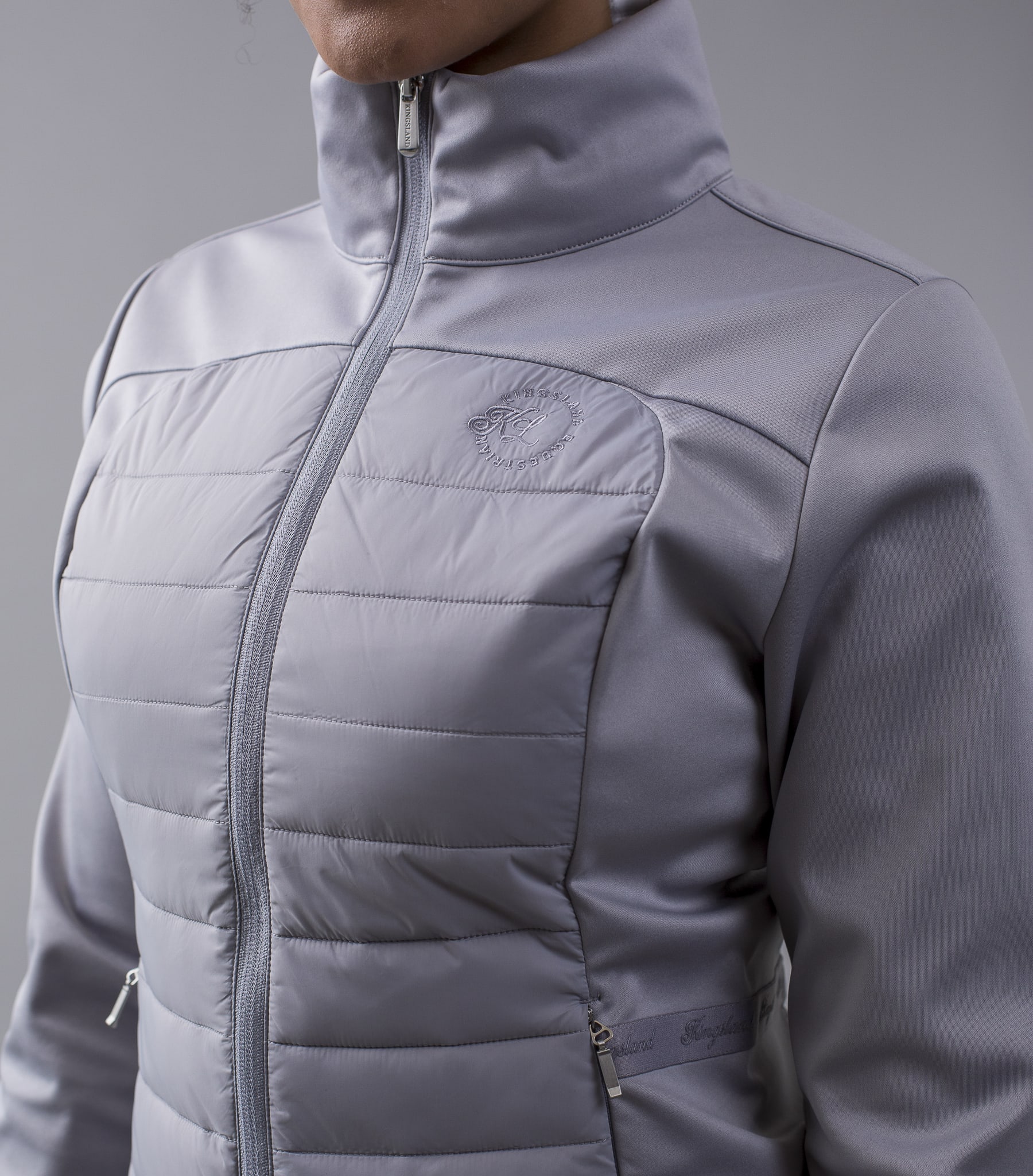 Jacke Damen isoliert in Grey Sleet