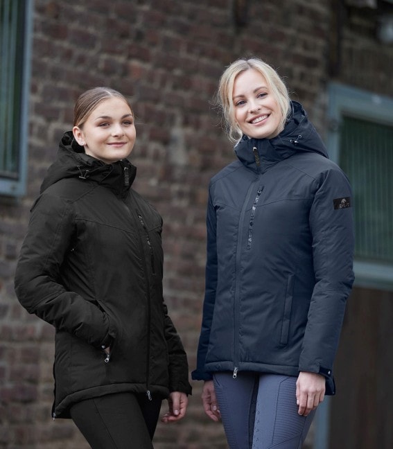 Reitparka Damen Nordic in nachtblau