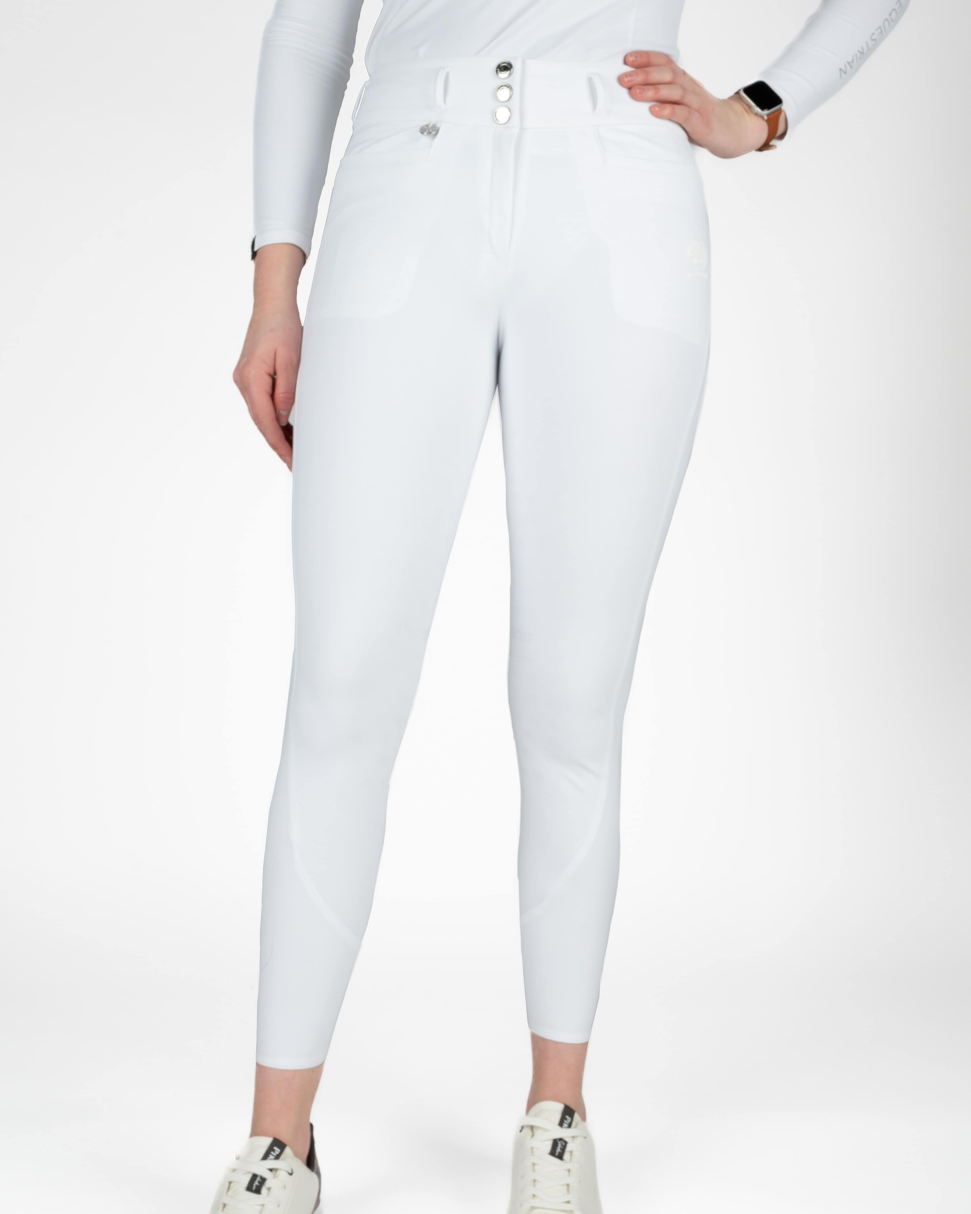 Reithose Damen Athleisure Vollgrip