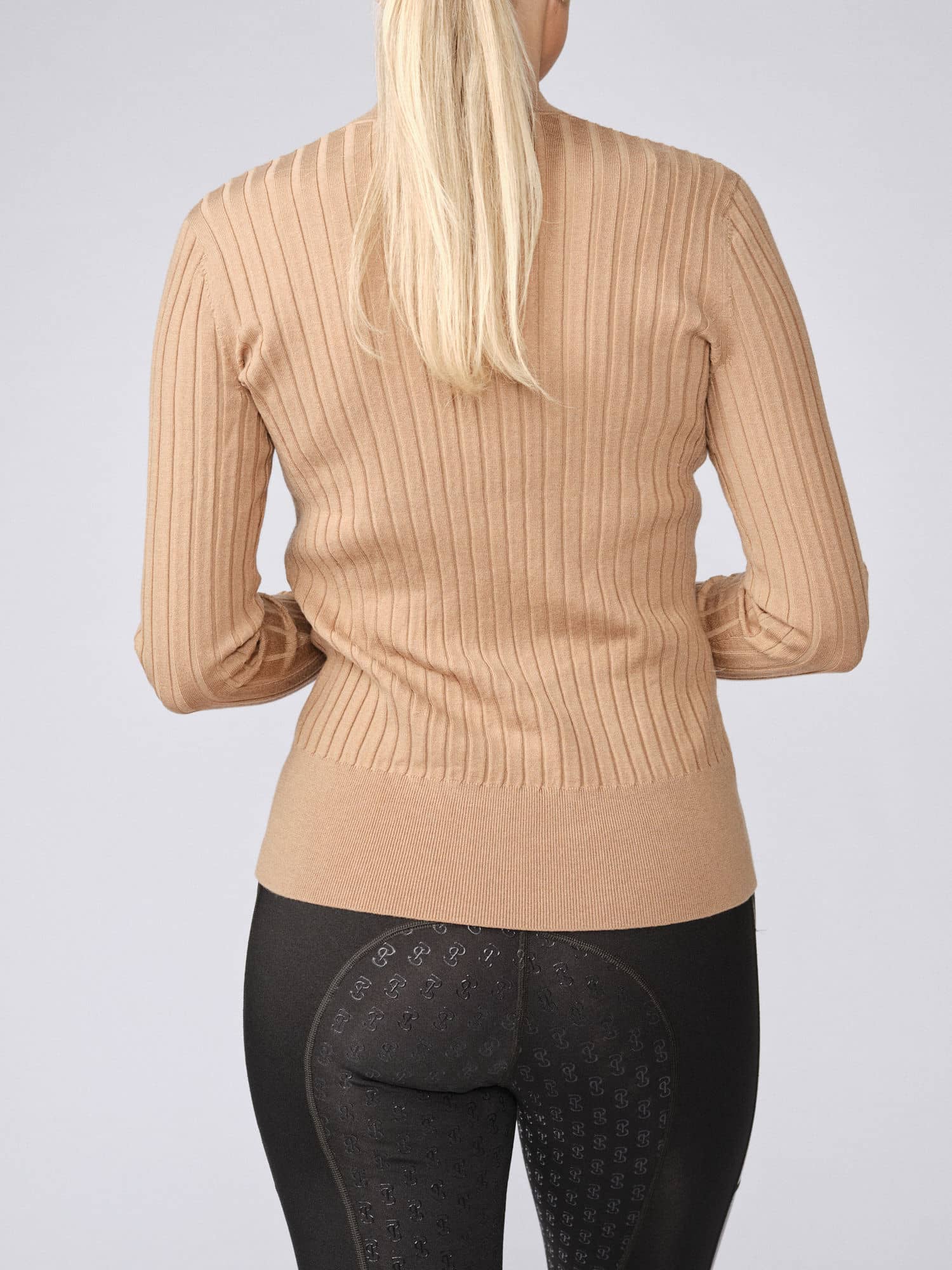 Pullover Damen Klara Knitted in Camel