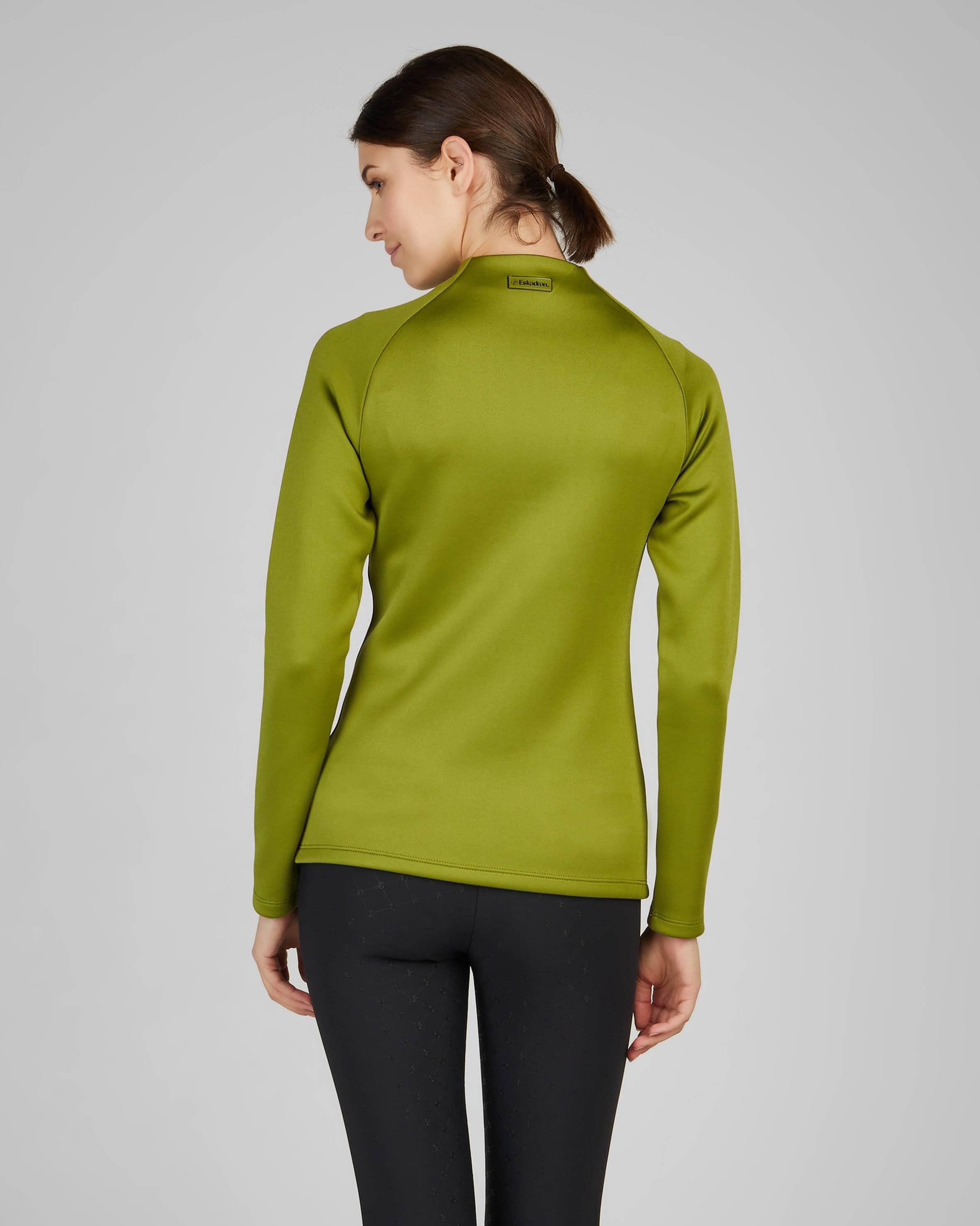 Funktionsshirt Damen Half Zip Platinum