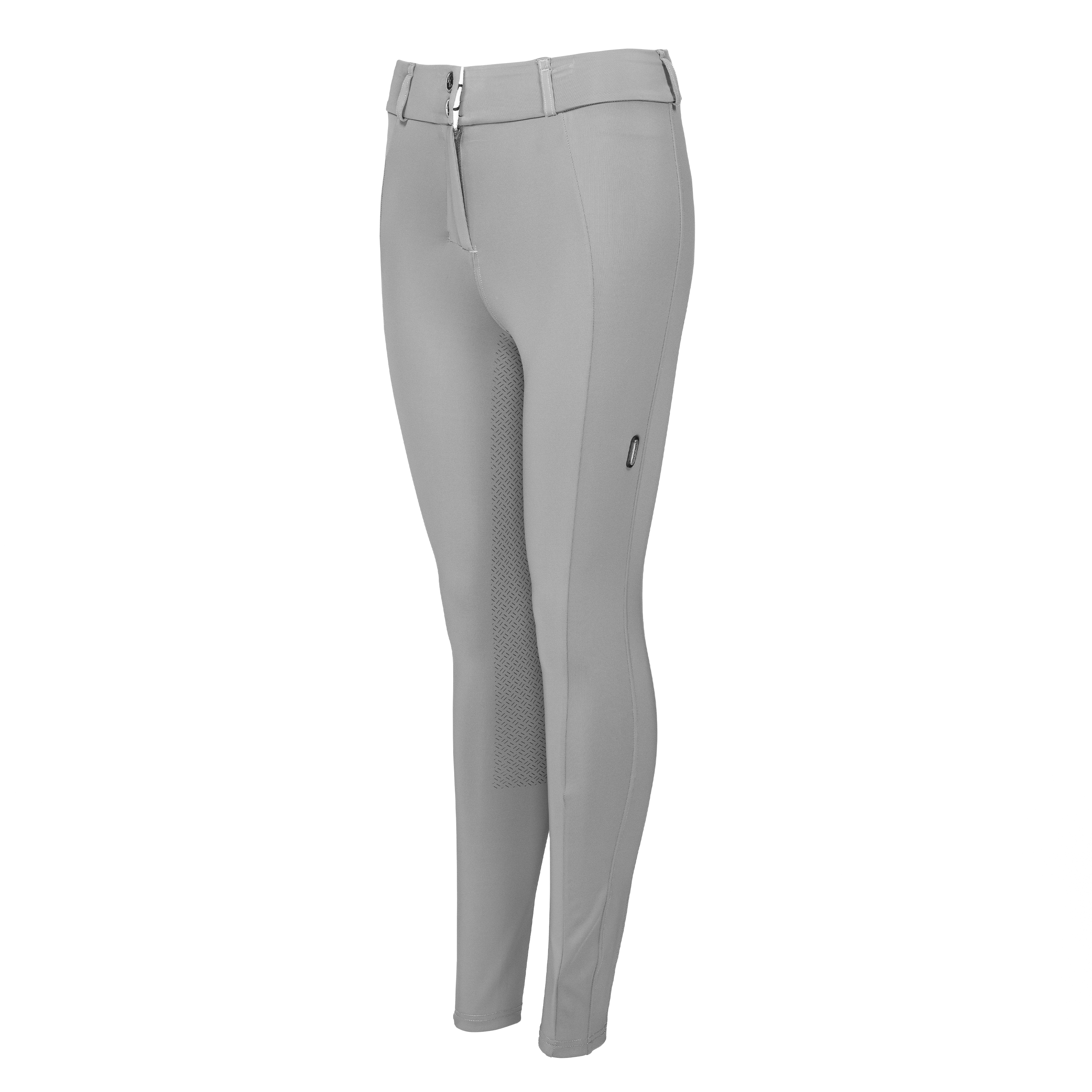 Reithose Damen KLkaya mit Vollgrip in Grey Thundercloud