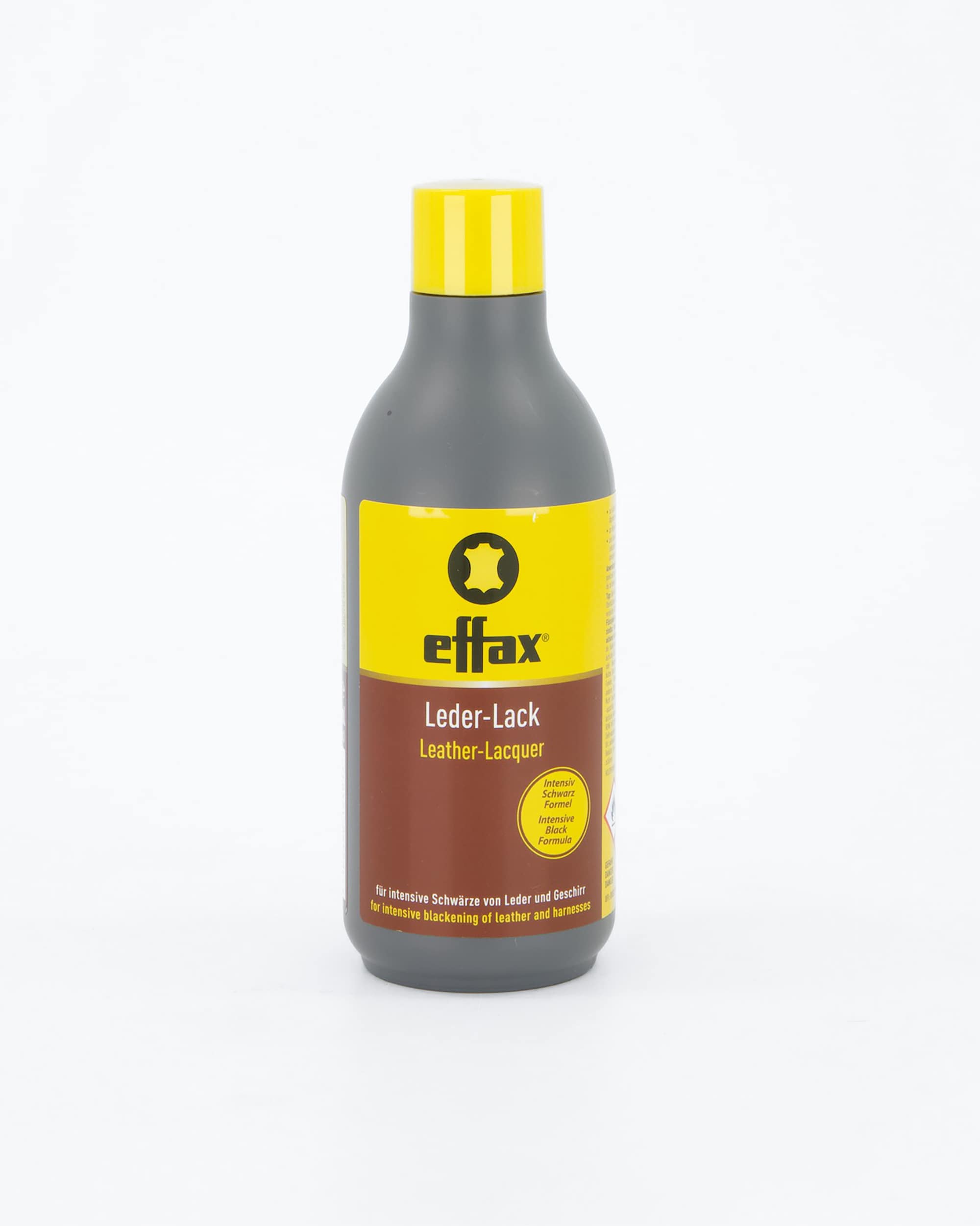 Leder-Lack in schwarz, 250 ml