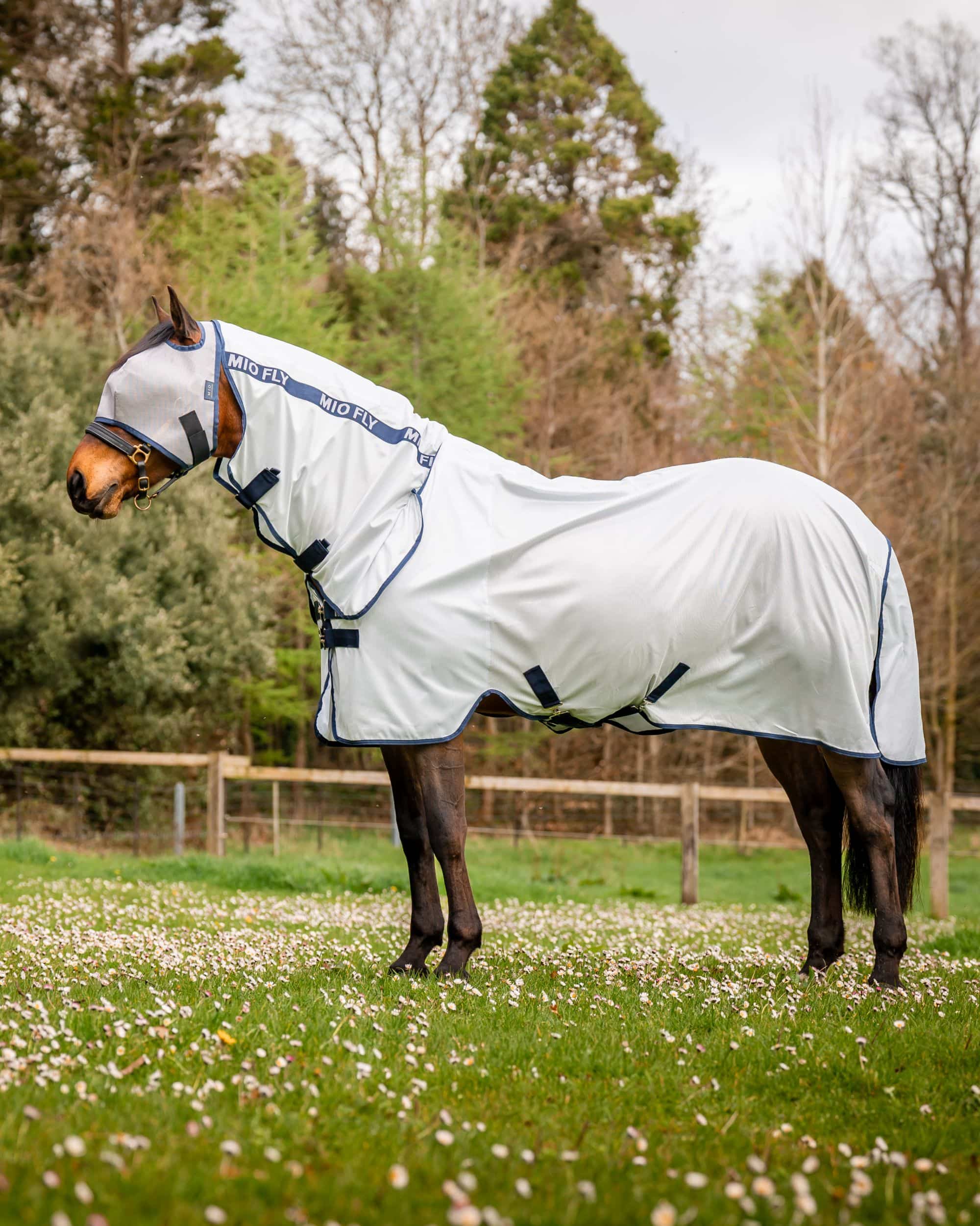 Fliegendecke Mio Fly Rug  in lunar Rock/navy