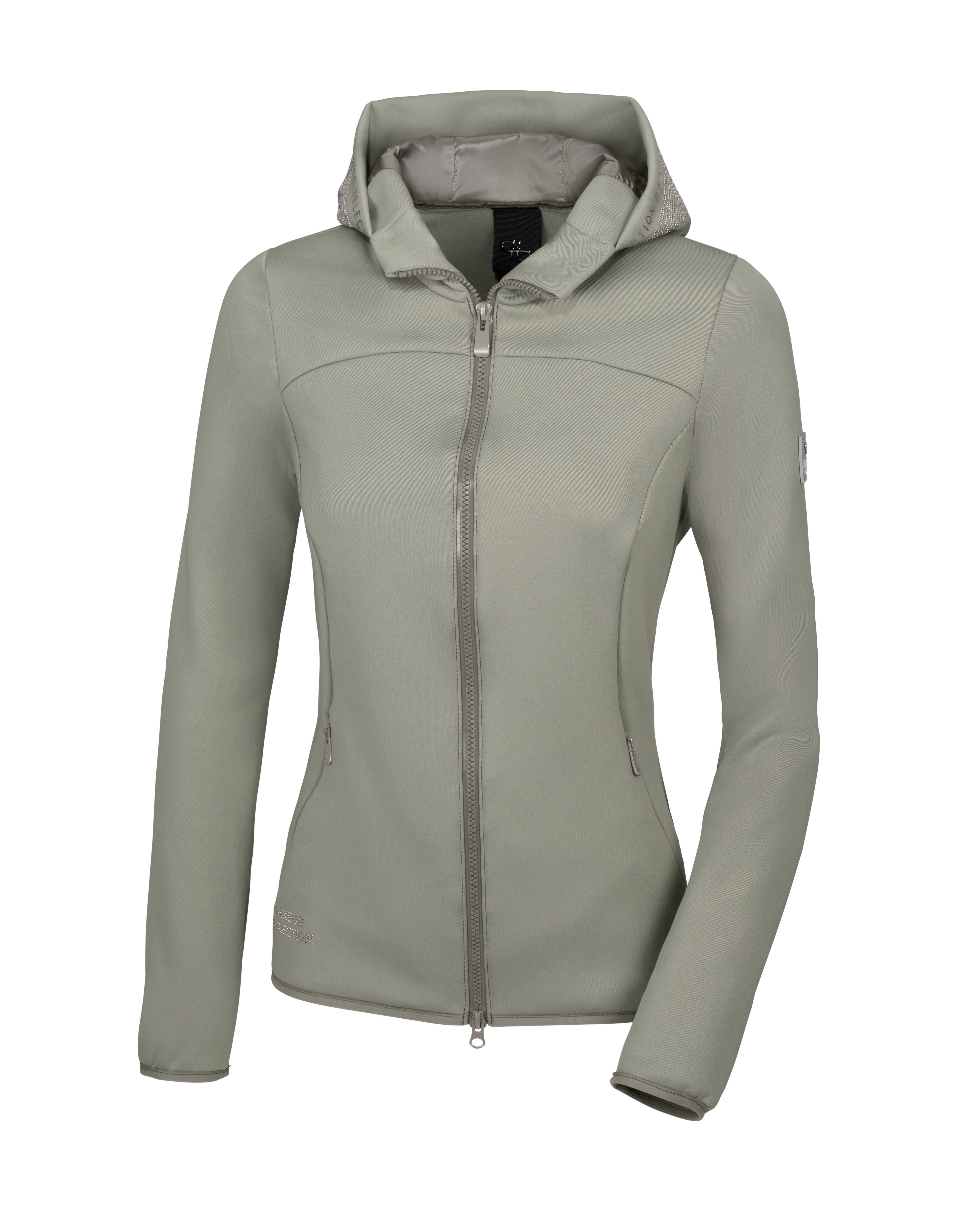 Jacke Damen Fleece- und Softshell Selection in foggy green