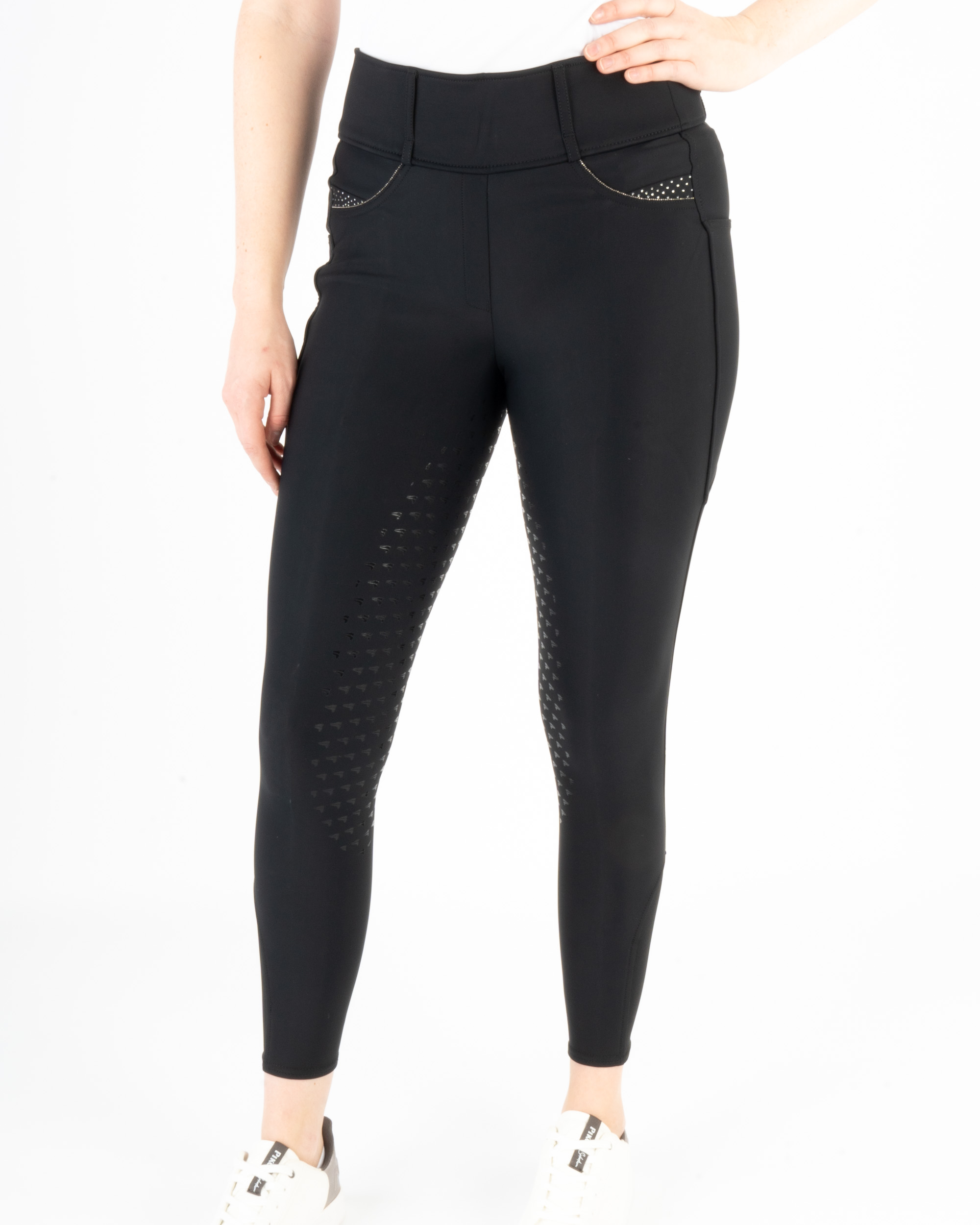 Reitleggins Damen Maxima Vollgrip