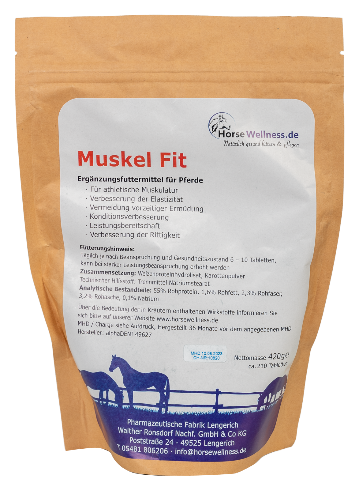 Muskel Fit für Muskelaufbau, Kraft und Losgelassenheit