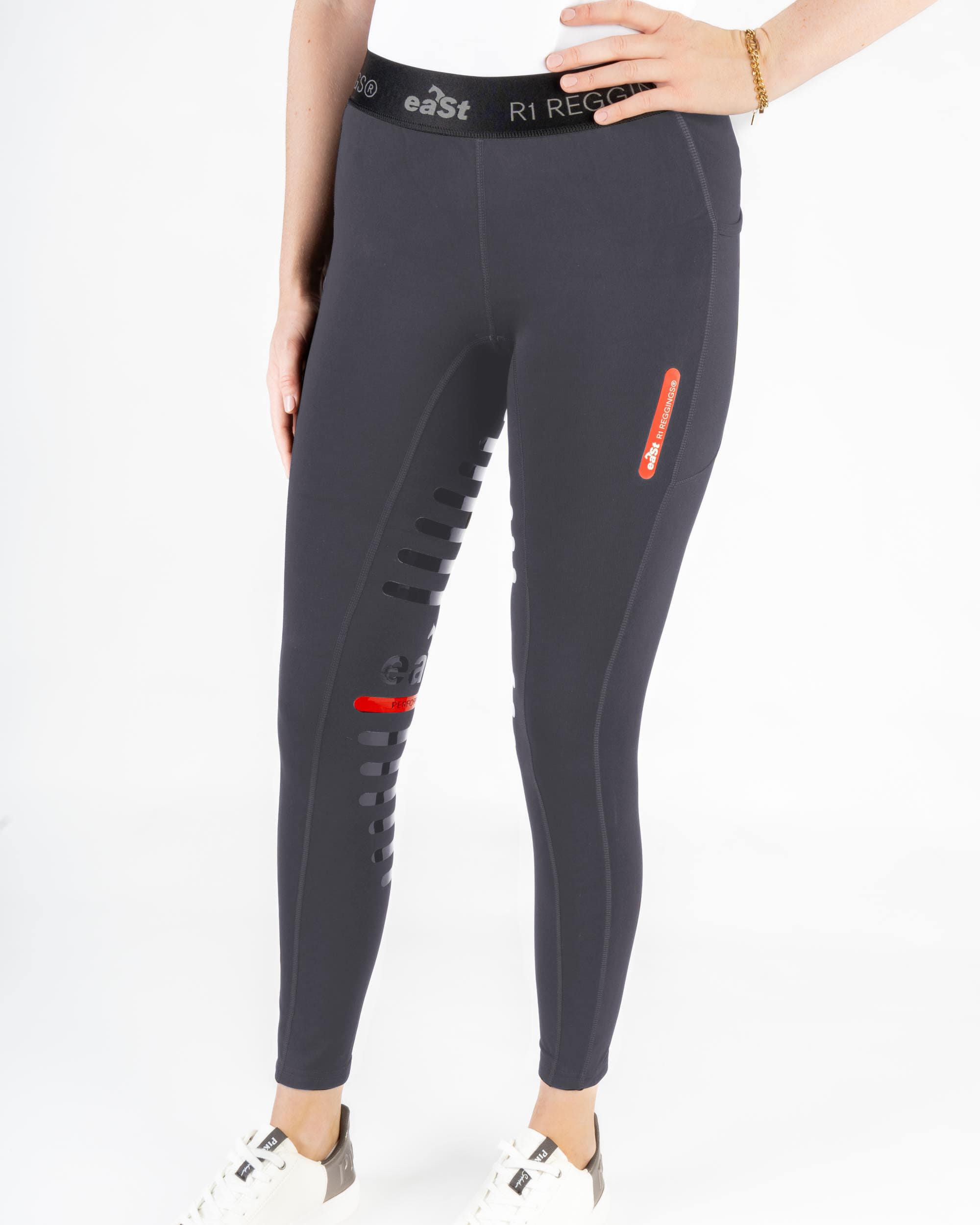 Reitleggings Damen Reggings® R1 Dressage mit Vollgrip