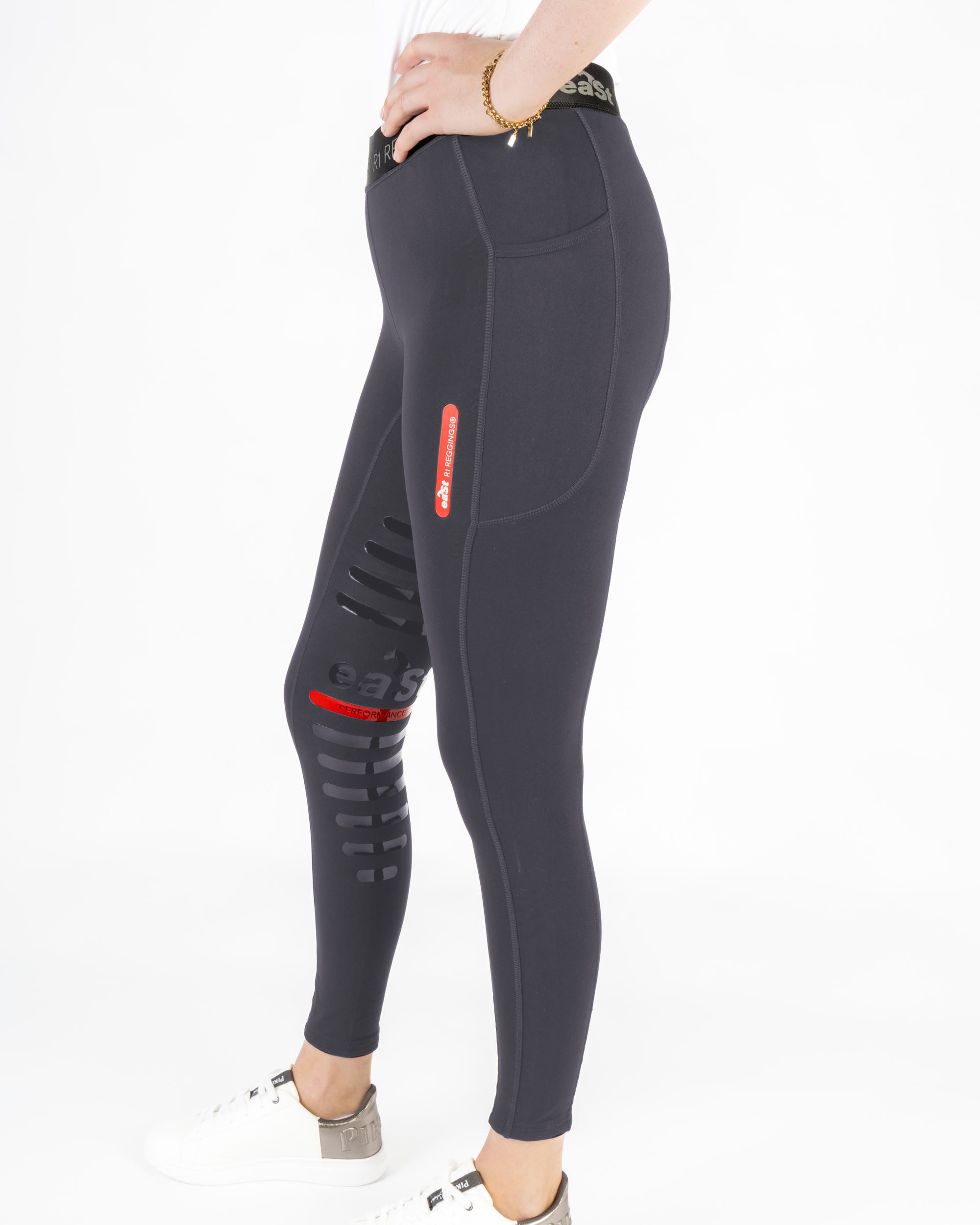 Reitleggings Damen Reggings® R1 Dressage mit Vollgrip