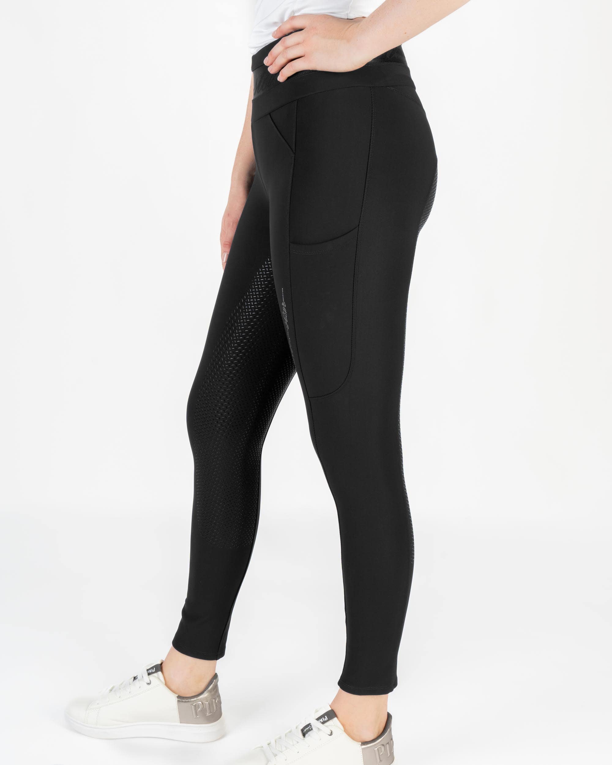 Reitleggings Damen Impress Vollgrip