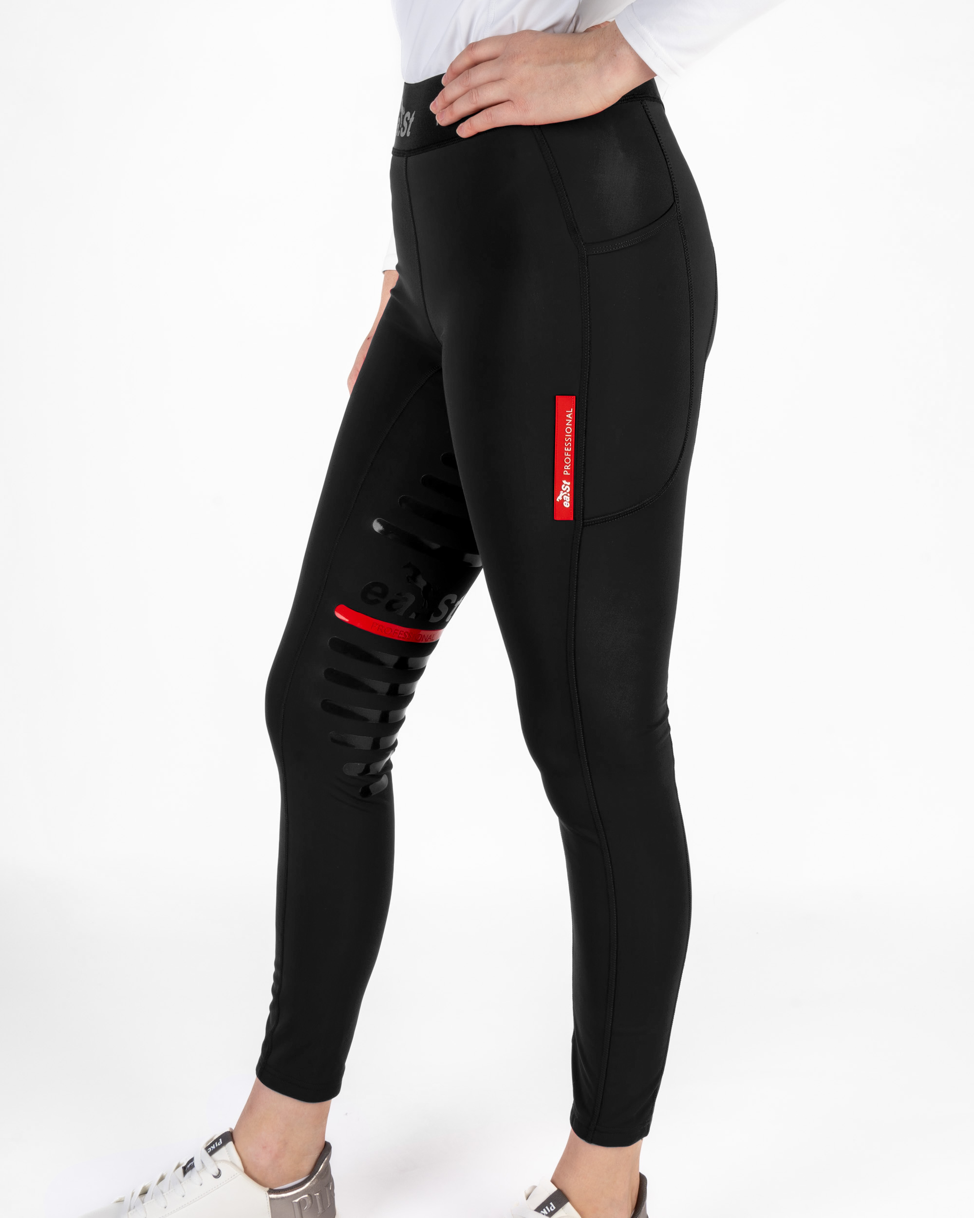 Reitleggings Damen Reggings® Winter Edition mit Voll-Grip