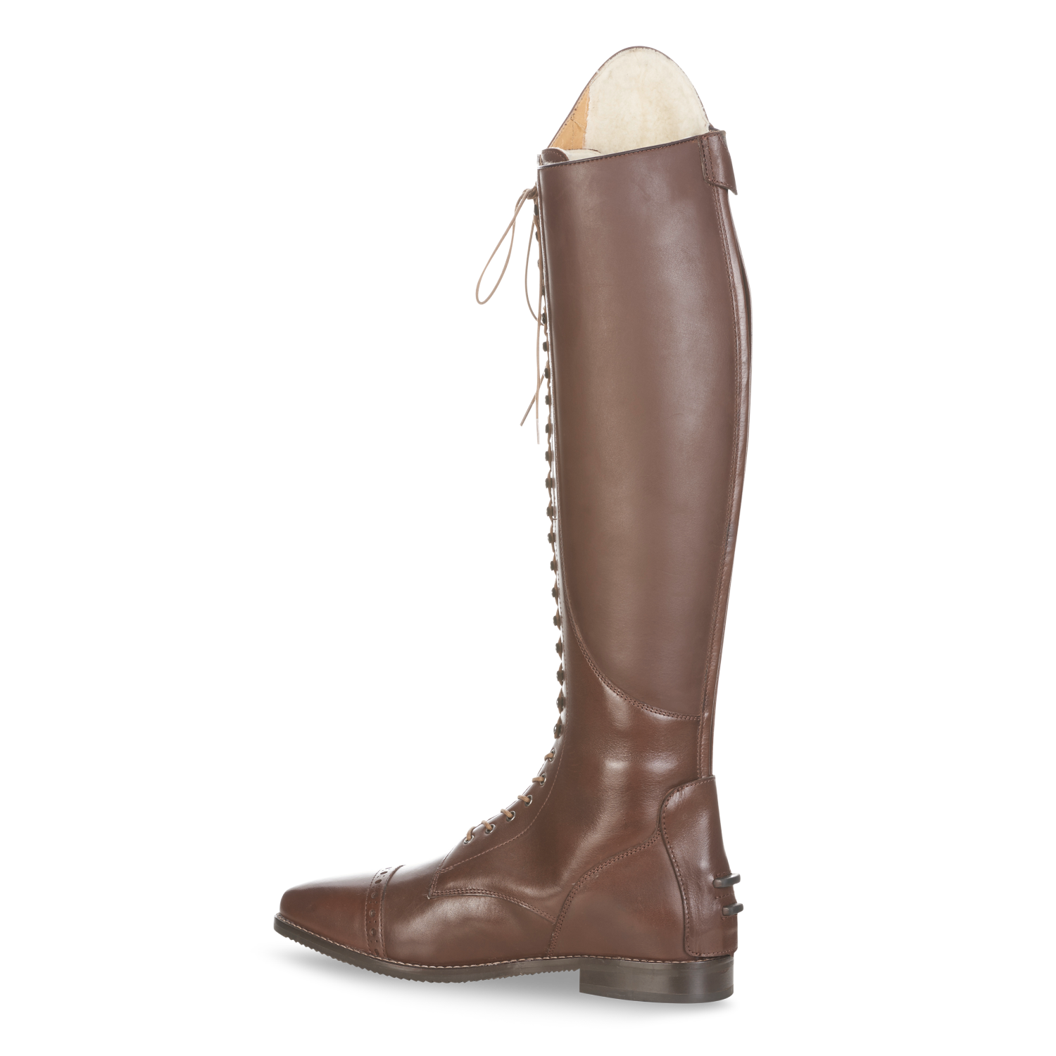 BUSSE Reitstiefel LAVAL, pure wool, braun