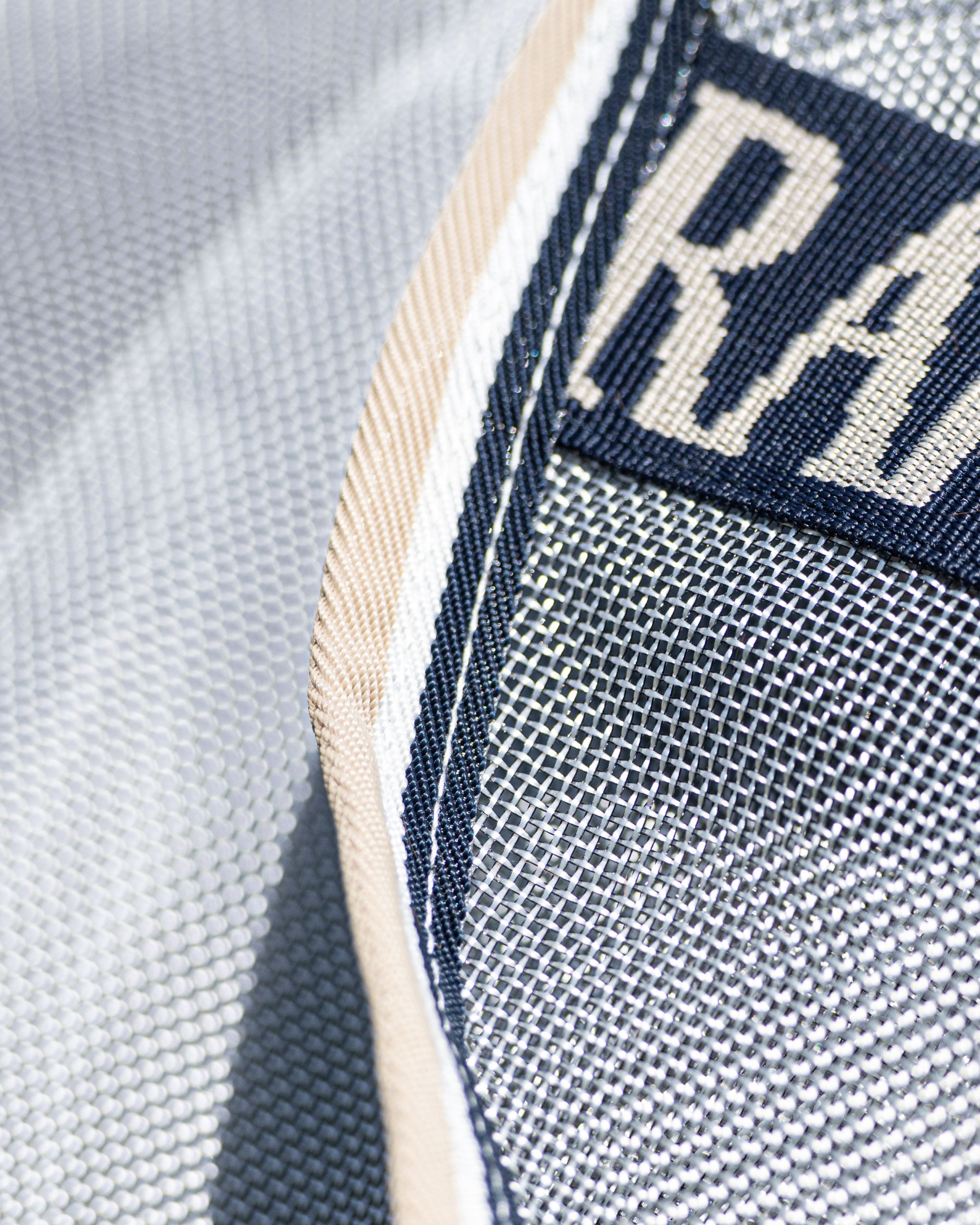 Fliegendecke Rambo in silver/navy/white