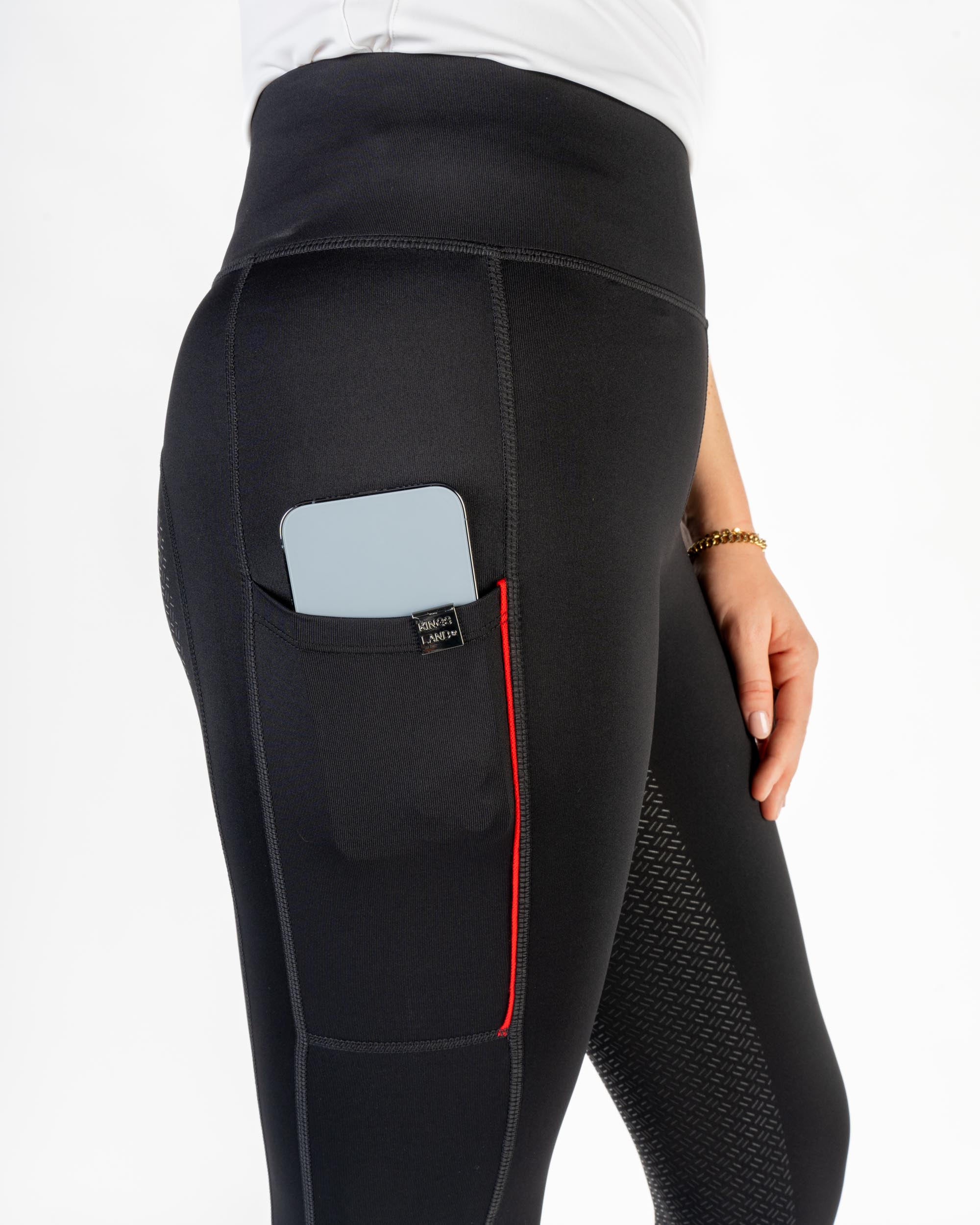 Reitleggins Damen KLkarina mit Vollgrip