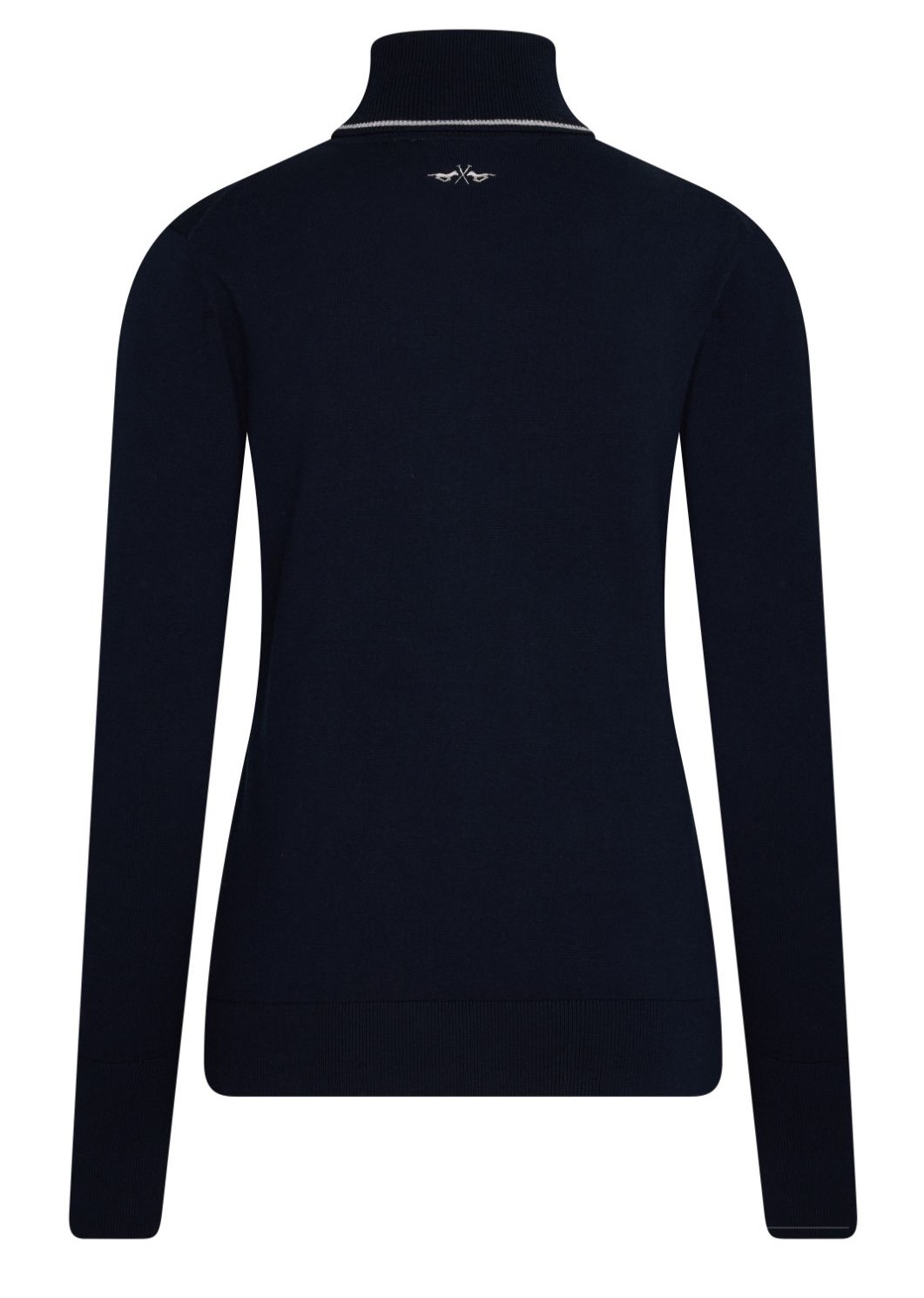 Rollkragenpullover Damen Mable in Navy