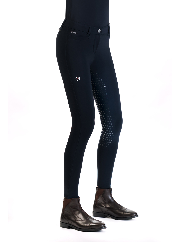 Reithose Damen Dressage FG mit Vollgrip in navy