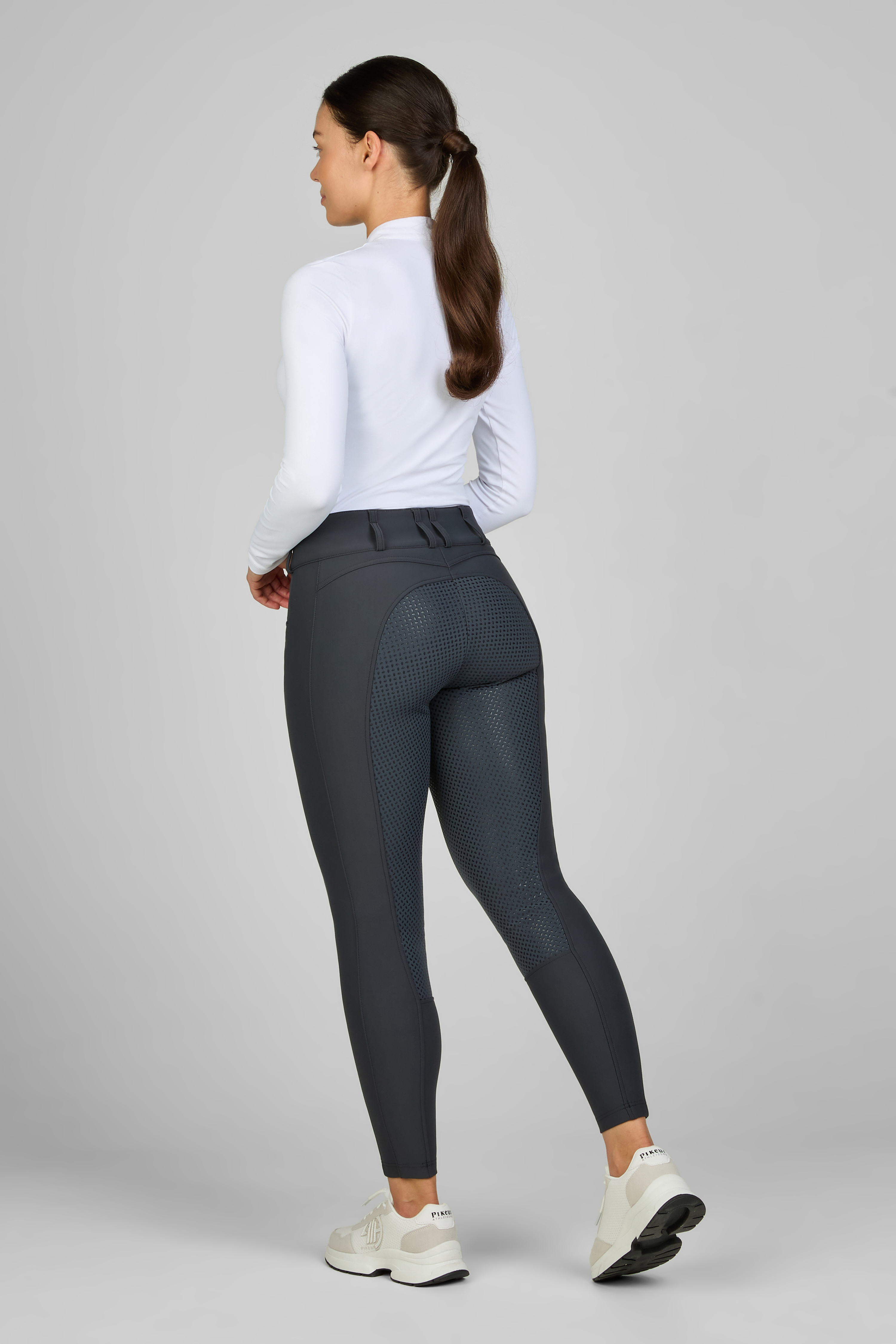 Reithose Damen New Candela Softshell Vollgrip