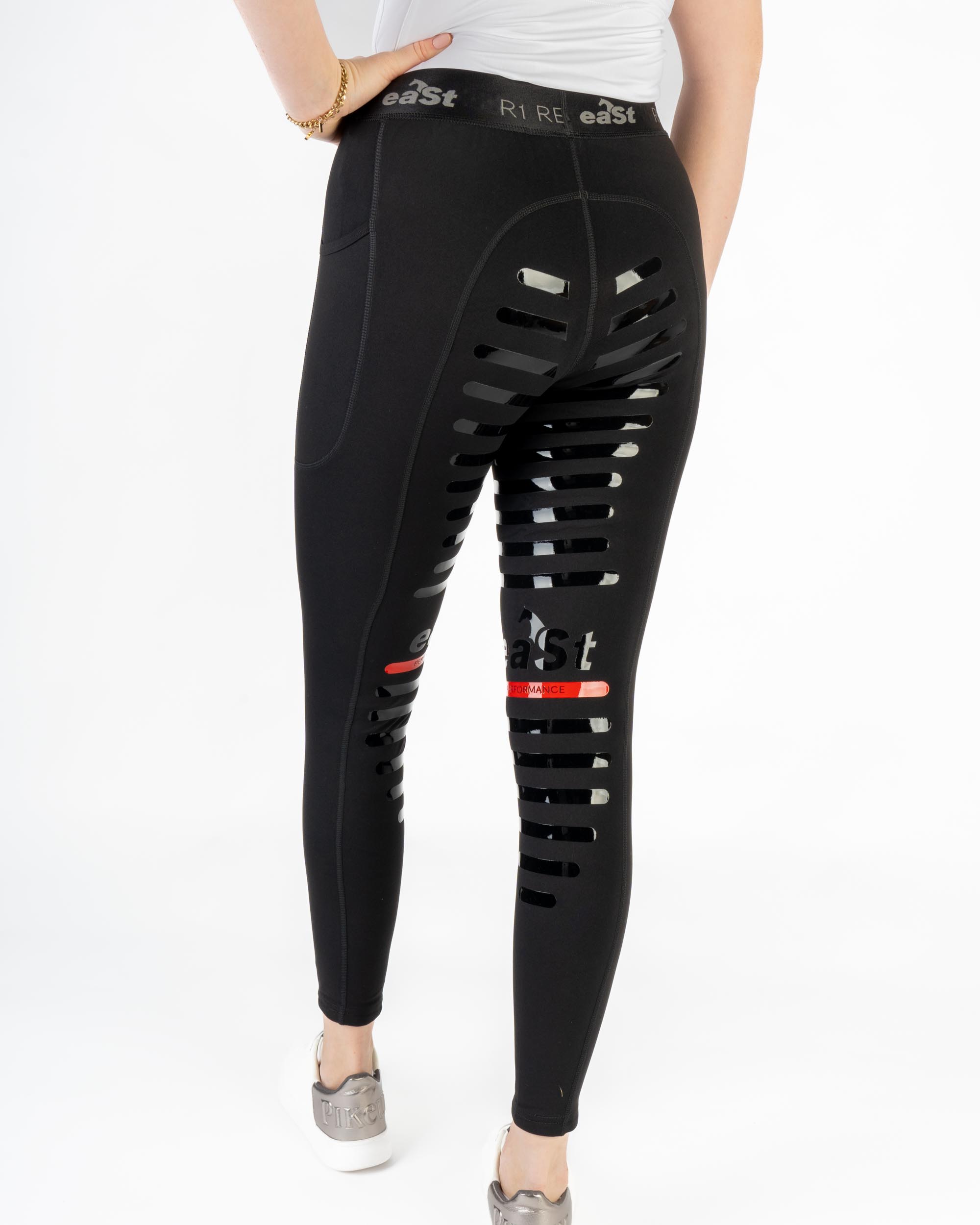 Reitleggings Damen Reggings® R1 Dressage mit Vollgrip