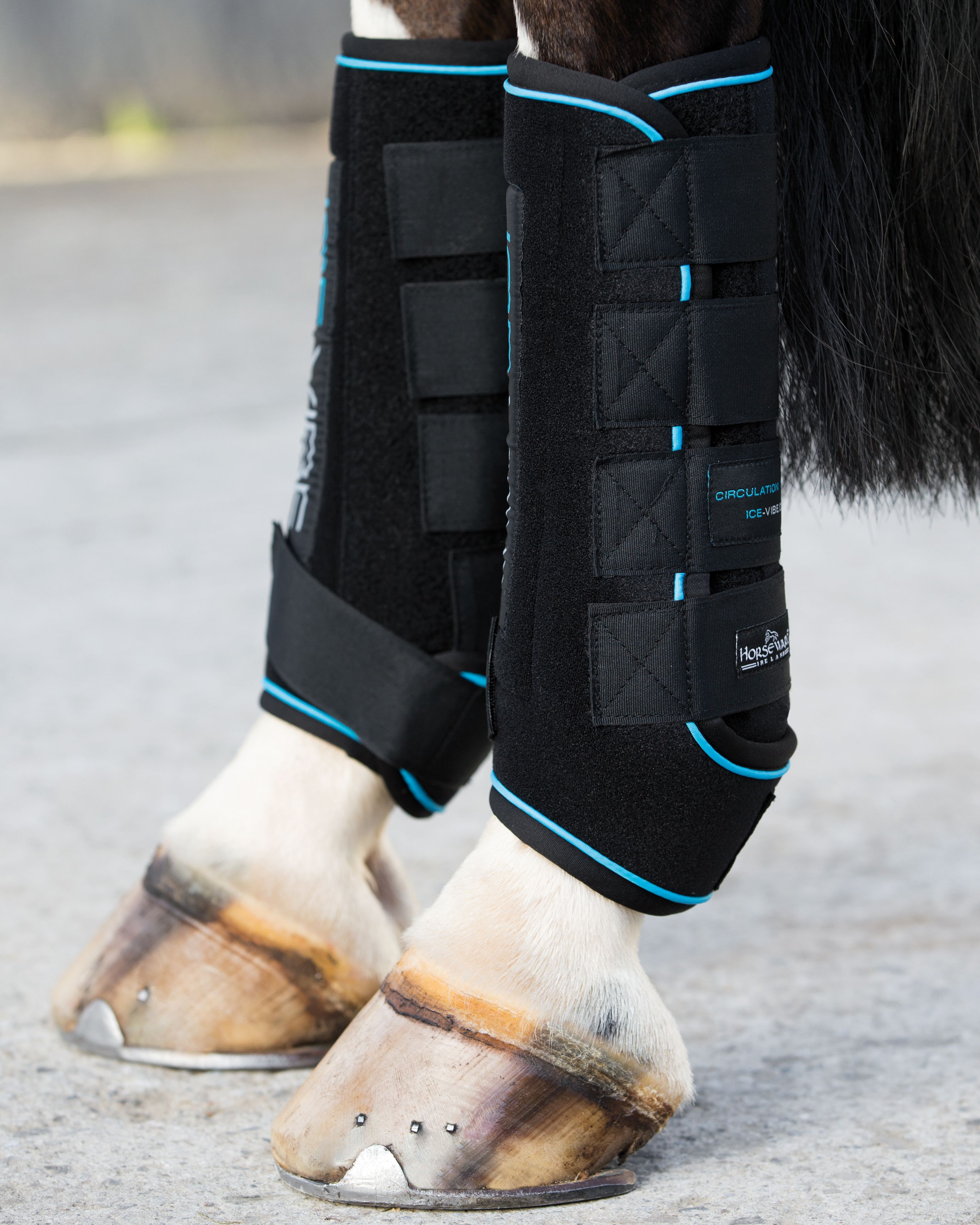 Kühlgamaschen Ice-Vibe Boot in schwarz/aqua