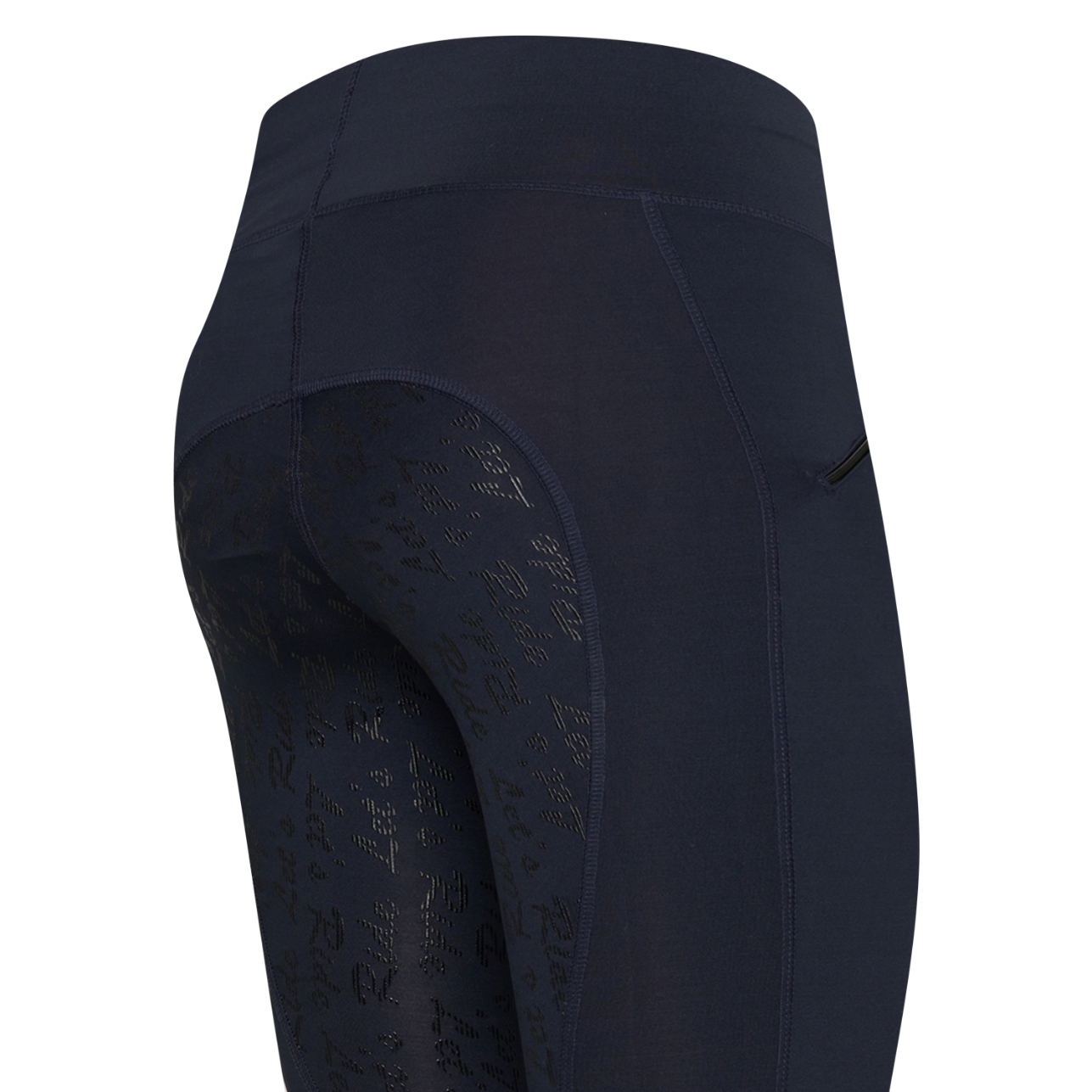 Reitleggings Damen ERDietse Winter mit Vollgrip