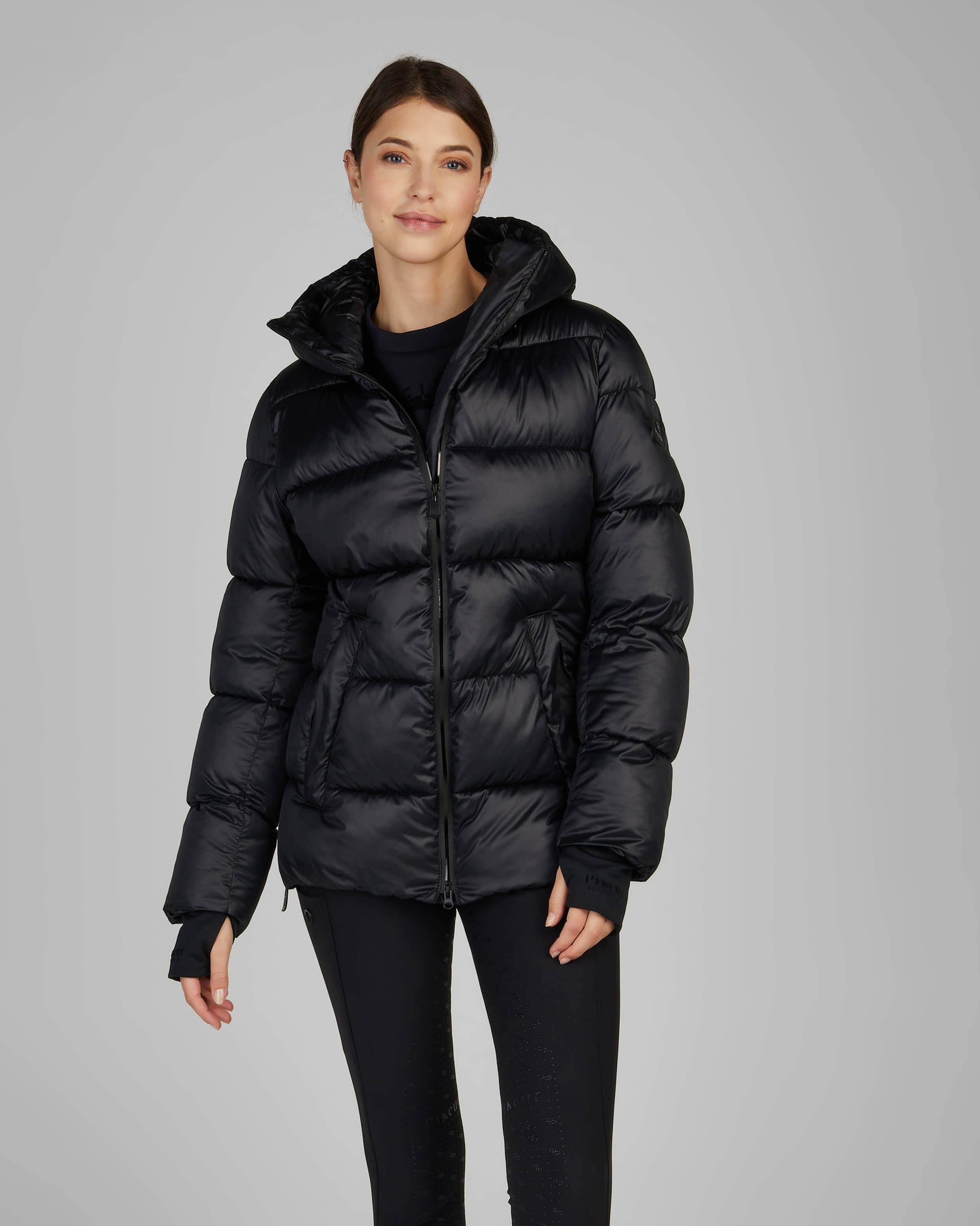 Quilt-Jacke Damen Selection Winter in schwarz