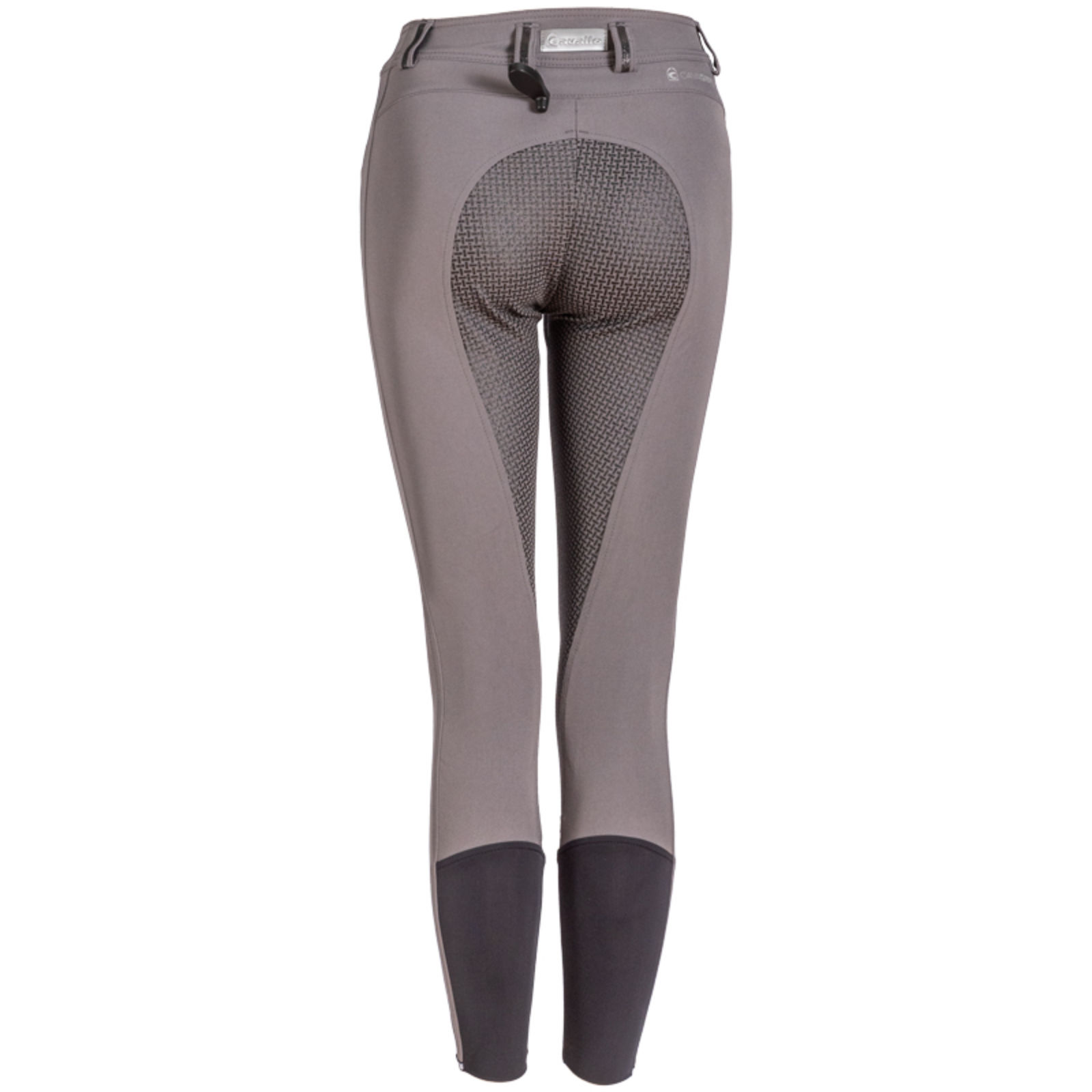 Reithose Damen CAVALCiora mit Voll-Grip in grau/schwarz