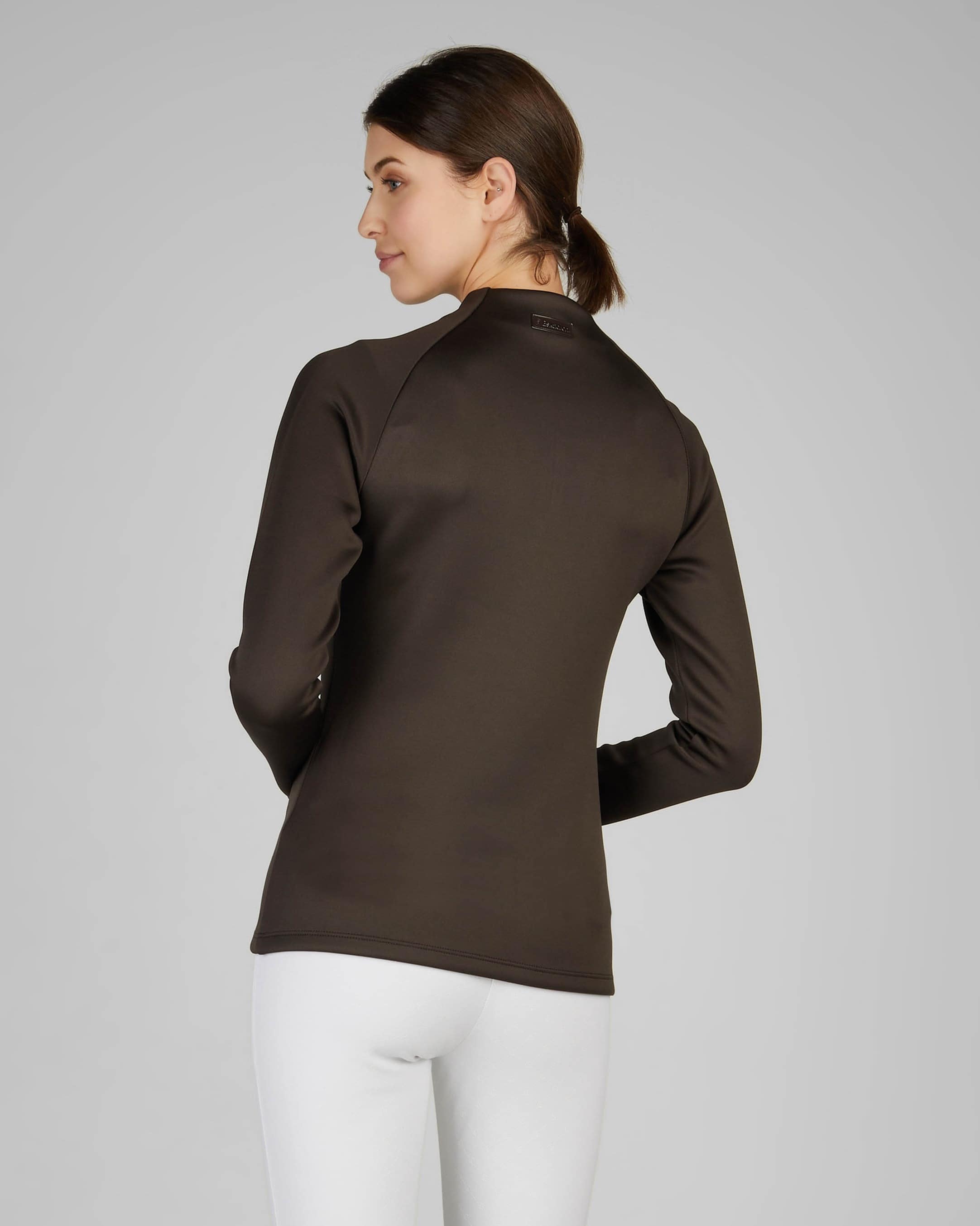 Funktionsshirt Damen Half Zip Platinum