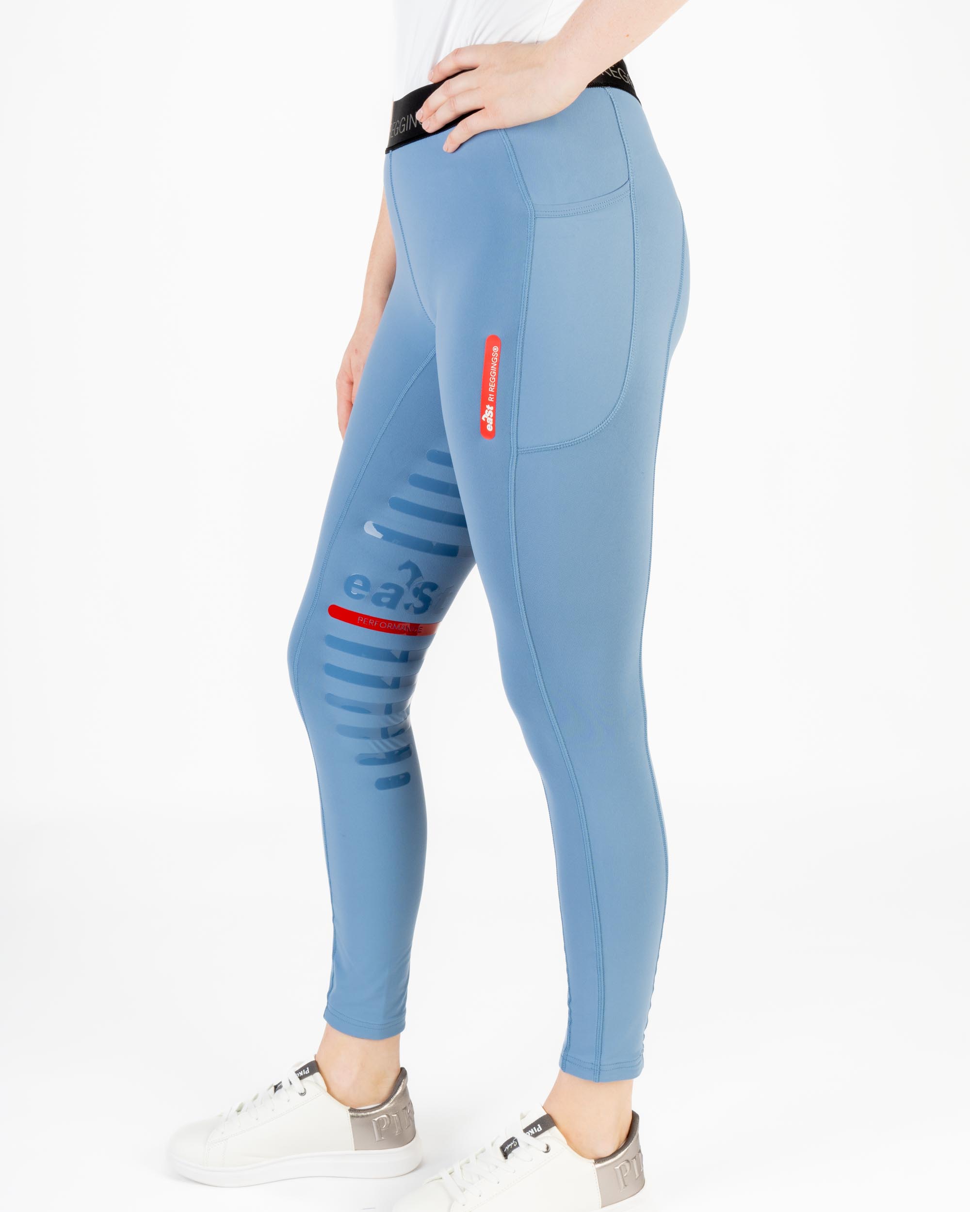 Reitleggings Damen Reggings® R1 mit Vollgrip