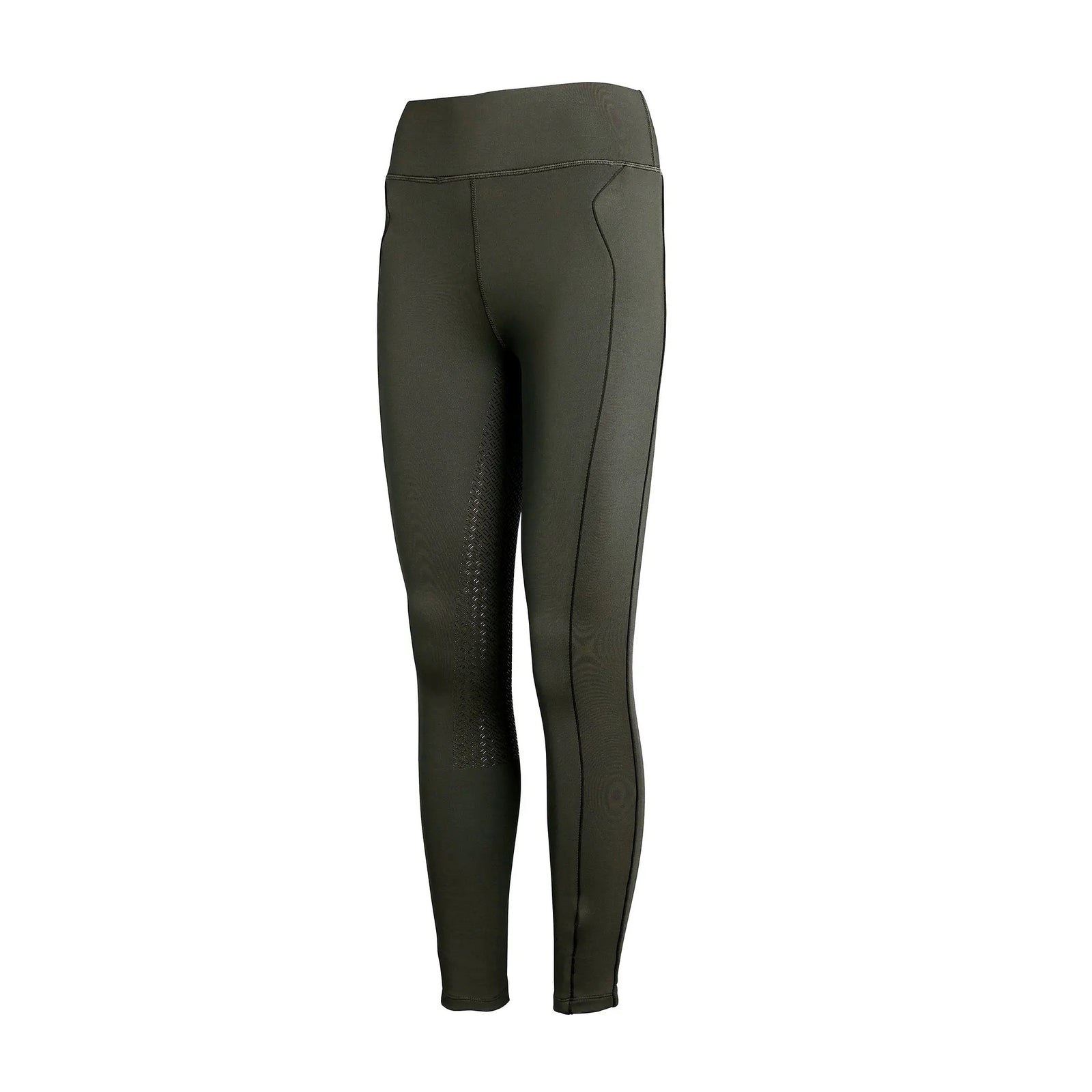 Reitleggings Damen mit Full-Grip KLkattie in Green Black Ink