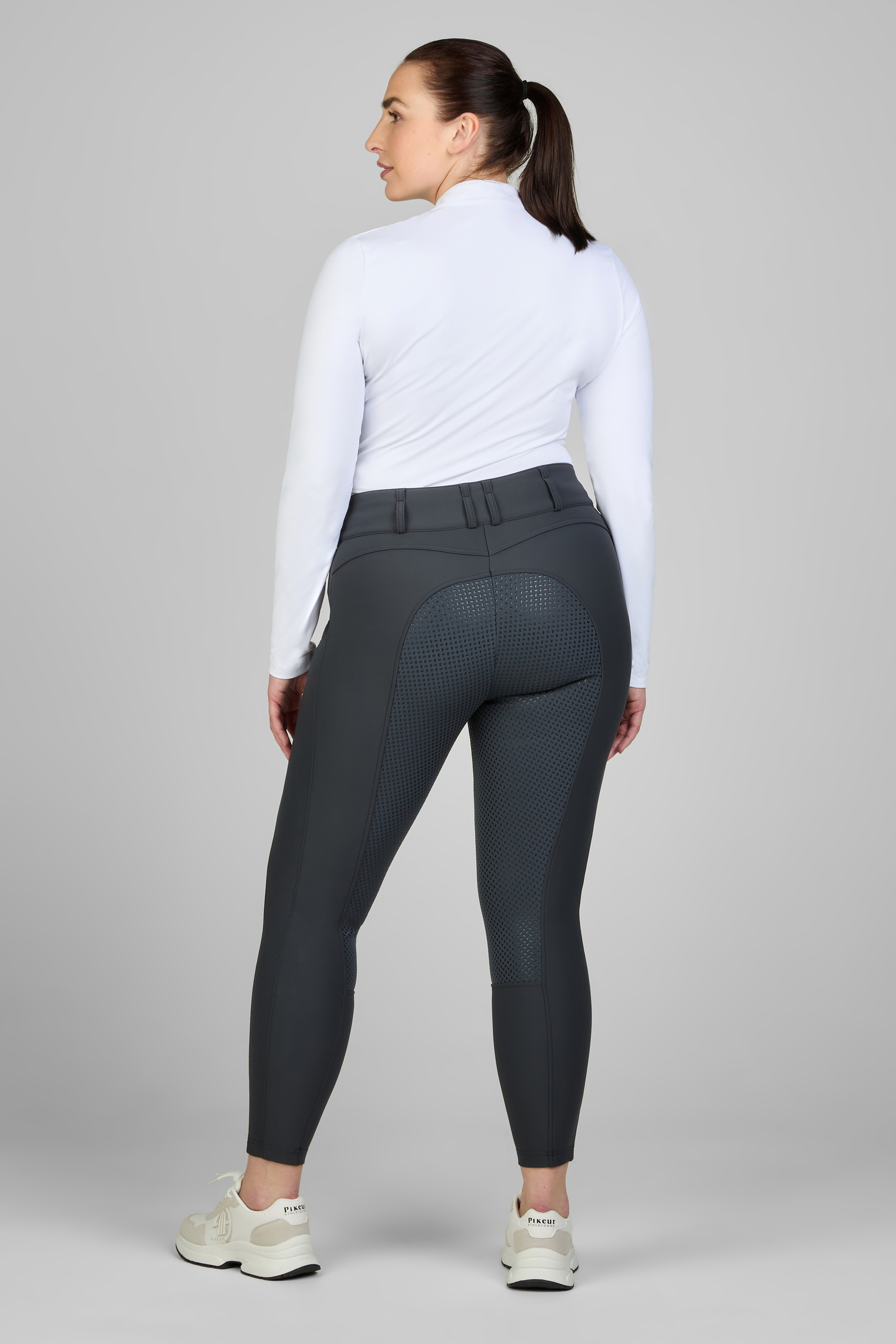 Reithose Damen New Candela Softshell Vollgrip