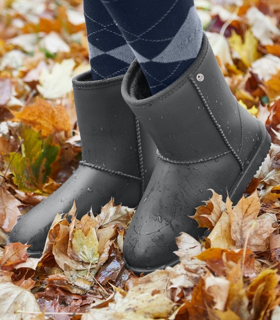 Winterstiefel Bootie Rainless in asphalt