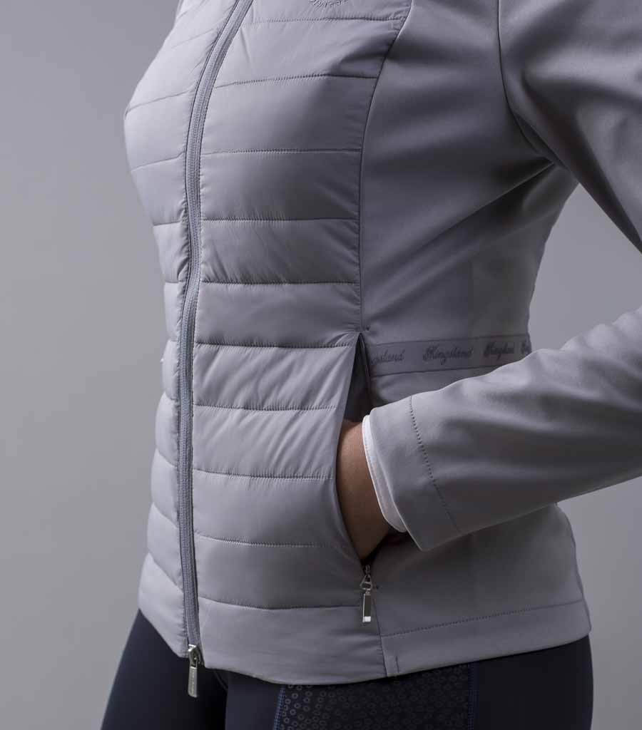 Jacke Damen isoliert in Grey Sleet