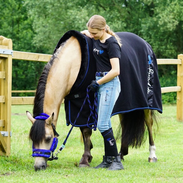 Jeansreithose Kinder ponylove Top-Grip Vollbesatz