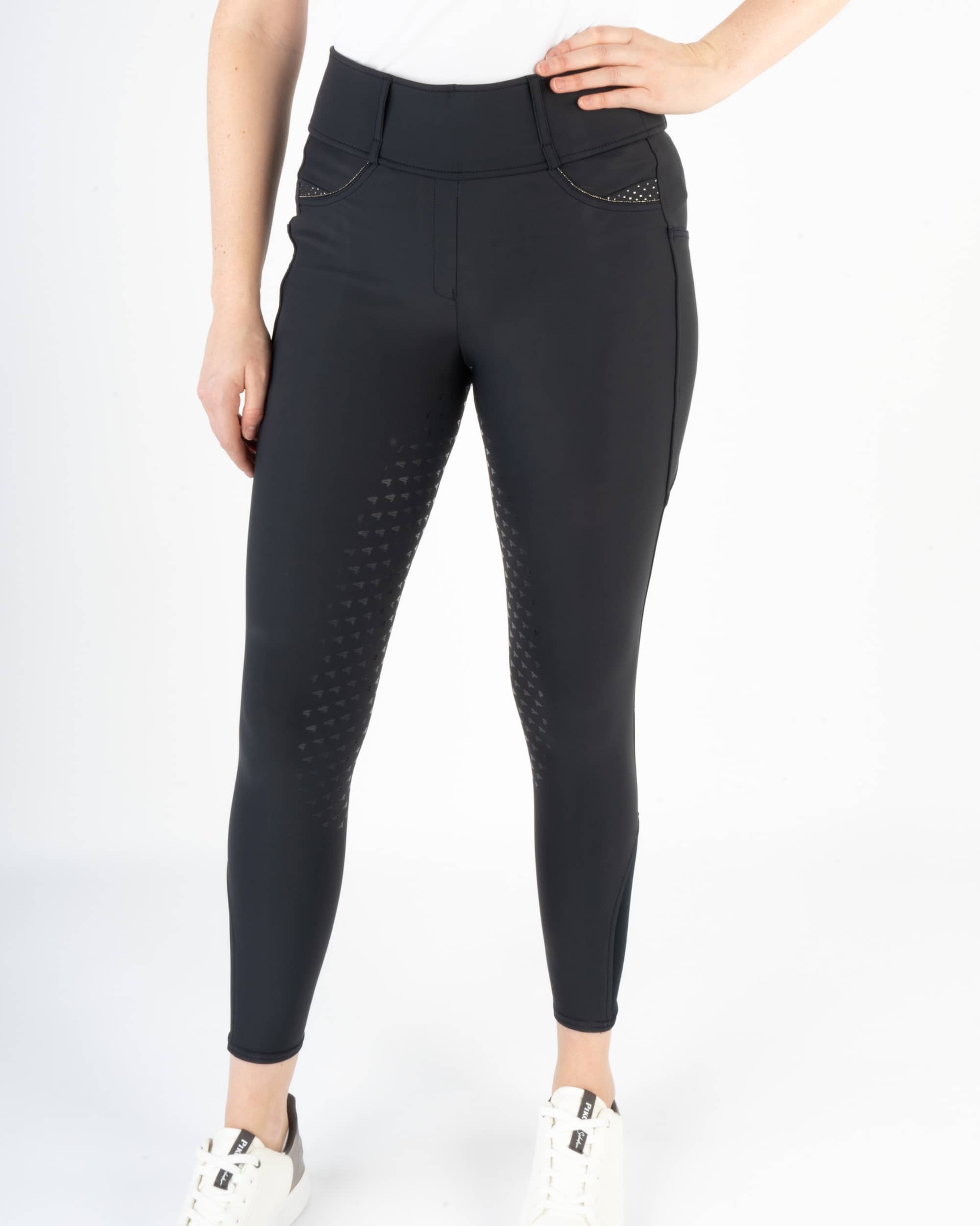 Reitleggins Damen Maxima Vollgrip