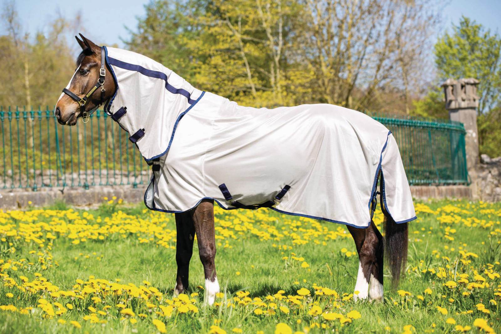 Fliegendecke Mio Fly Rug in bronze/navy