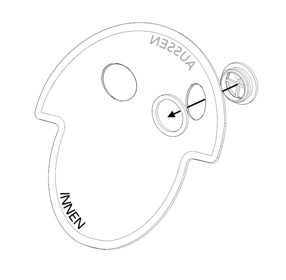 Filtermembrane mit Ventil-Set SaHoMa-II 5 Stück