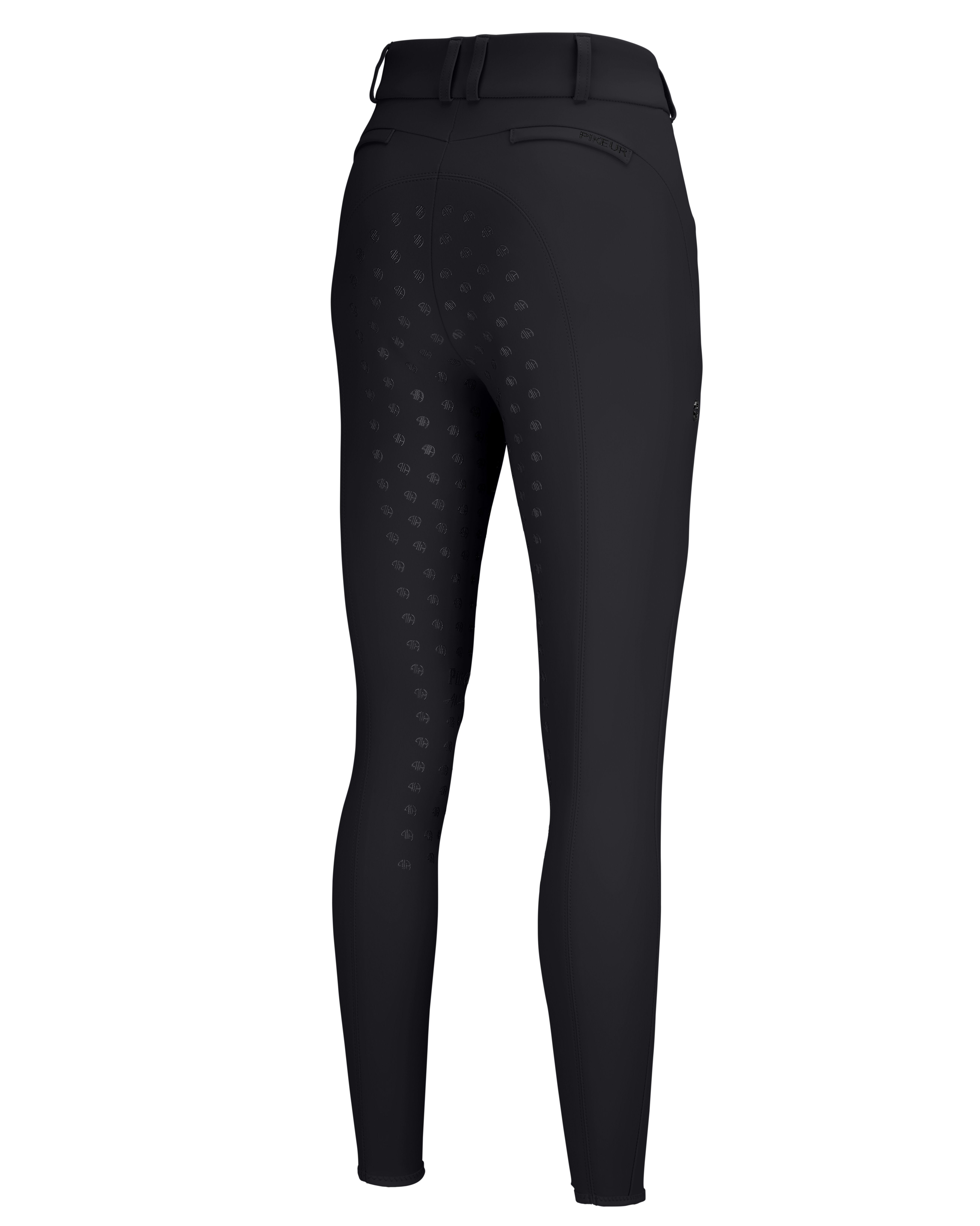 Reithose Damen Athleisure Mid-Waist Vollgrip