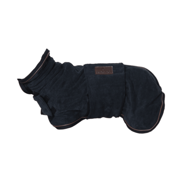 Hundemantel Towel in schwarz