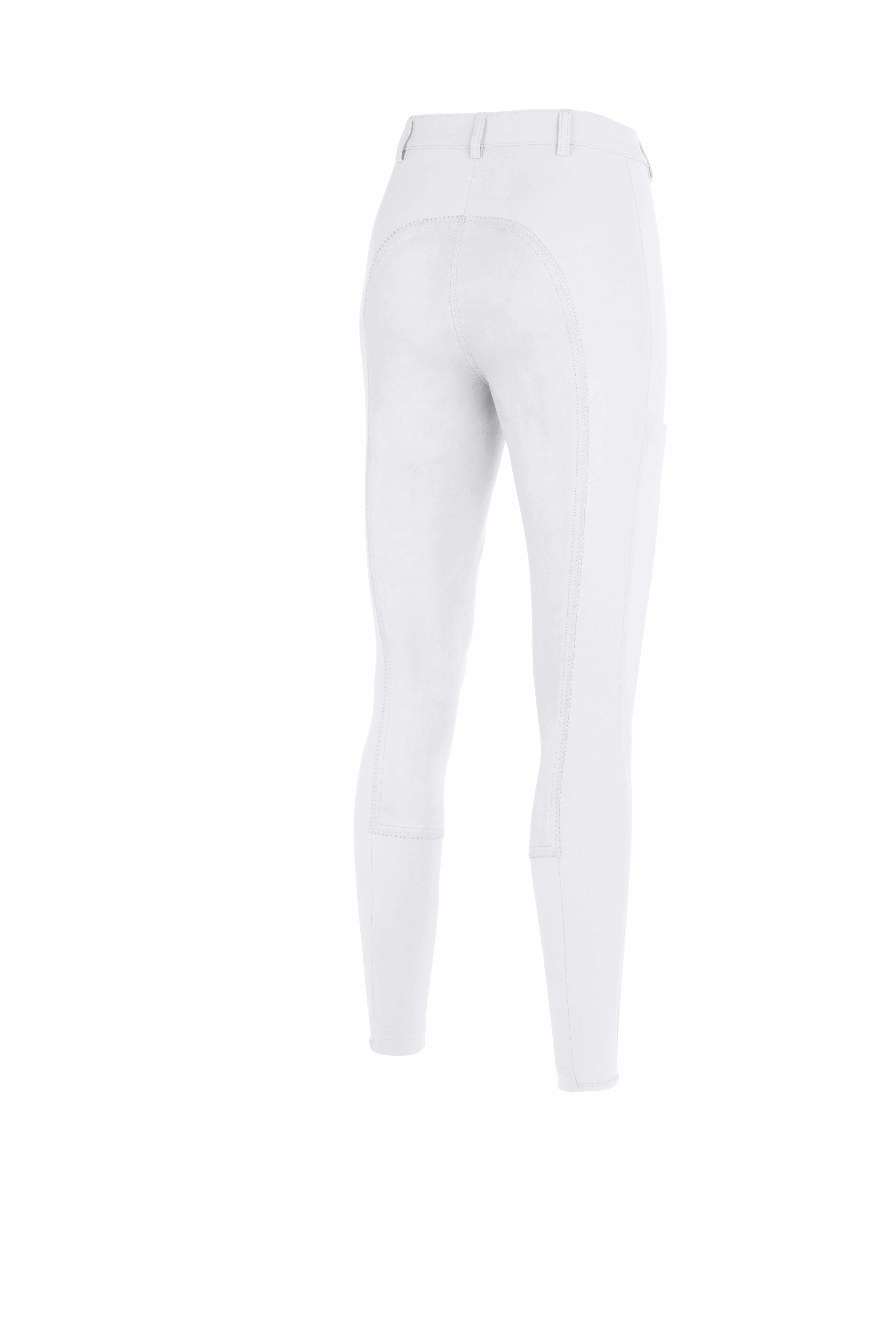 Reithose Damen New Lugana Ganzbesatz in white