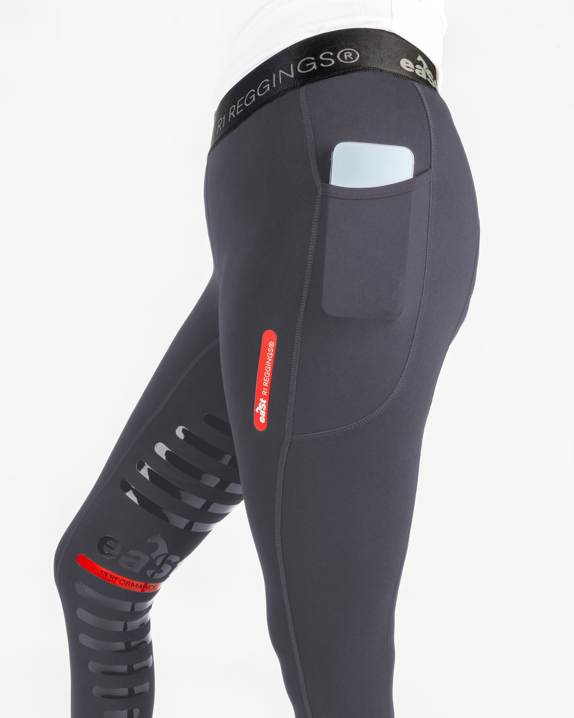 Reitleggings Damen Reggings® R1 Dressage mit Vollgrip