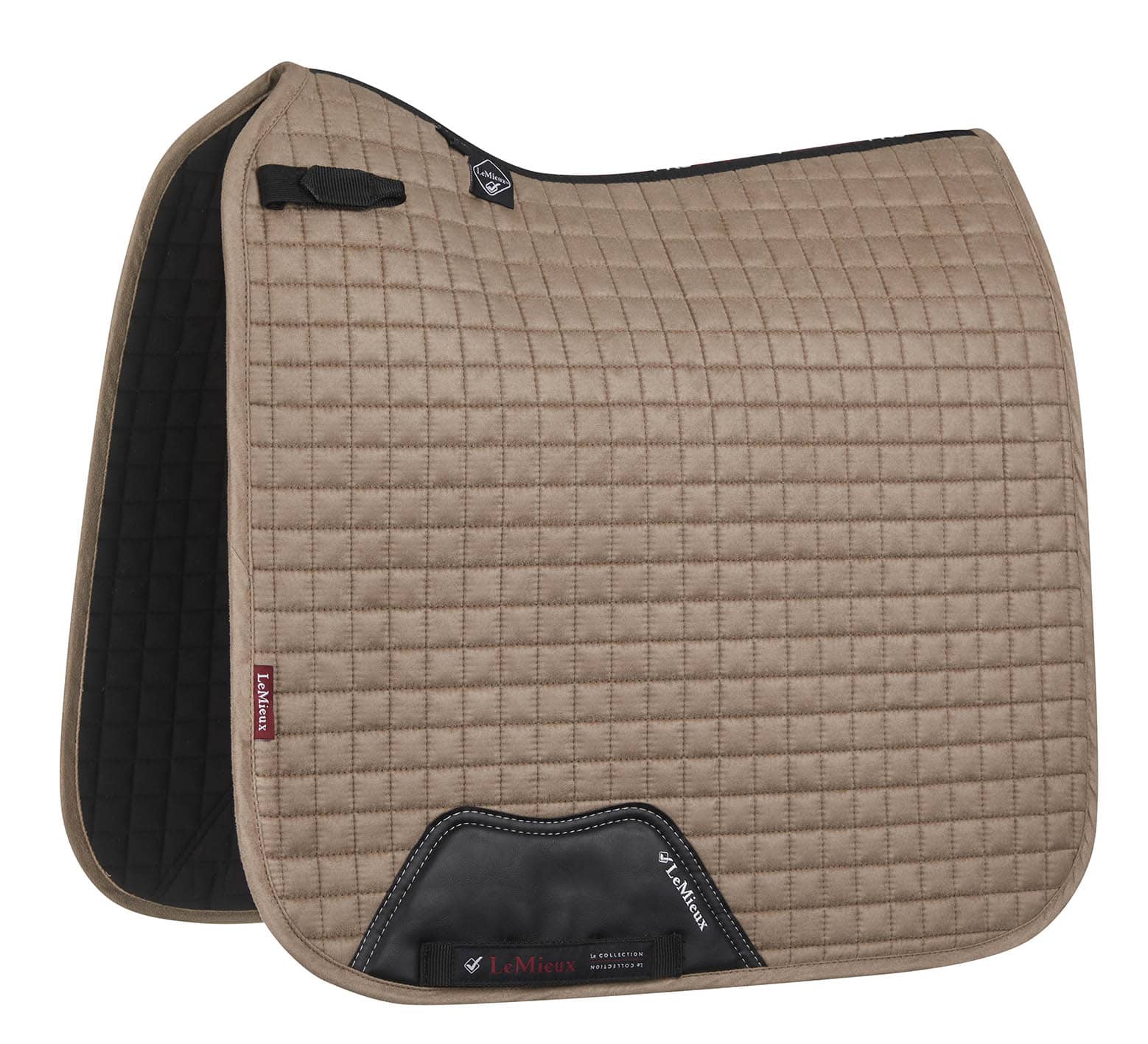 Dressurschabracke ProSport Suede Dressage Square in Mink