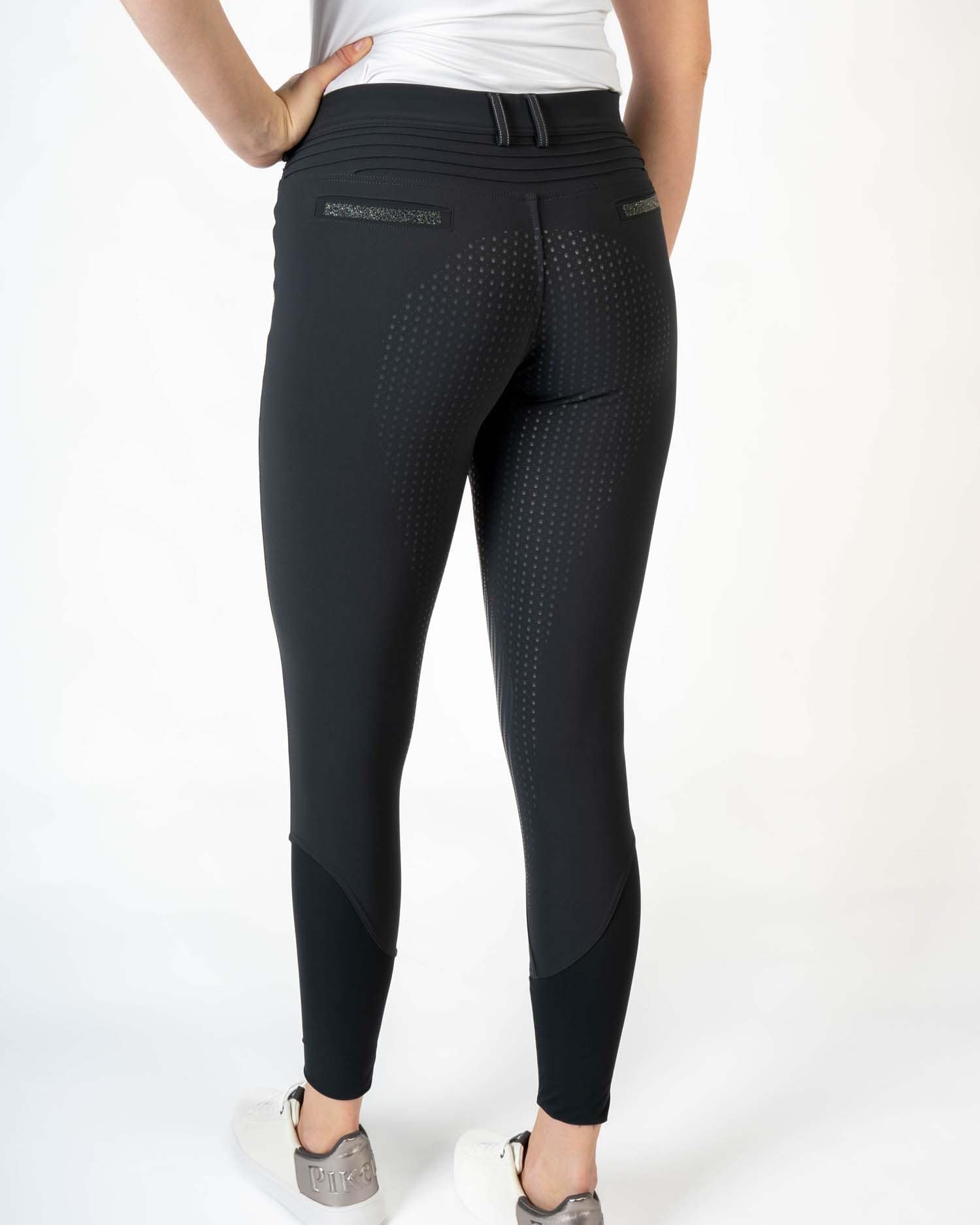 Reithose Damen Diane mit Voll-Grip in anthrazit