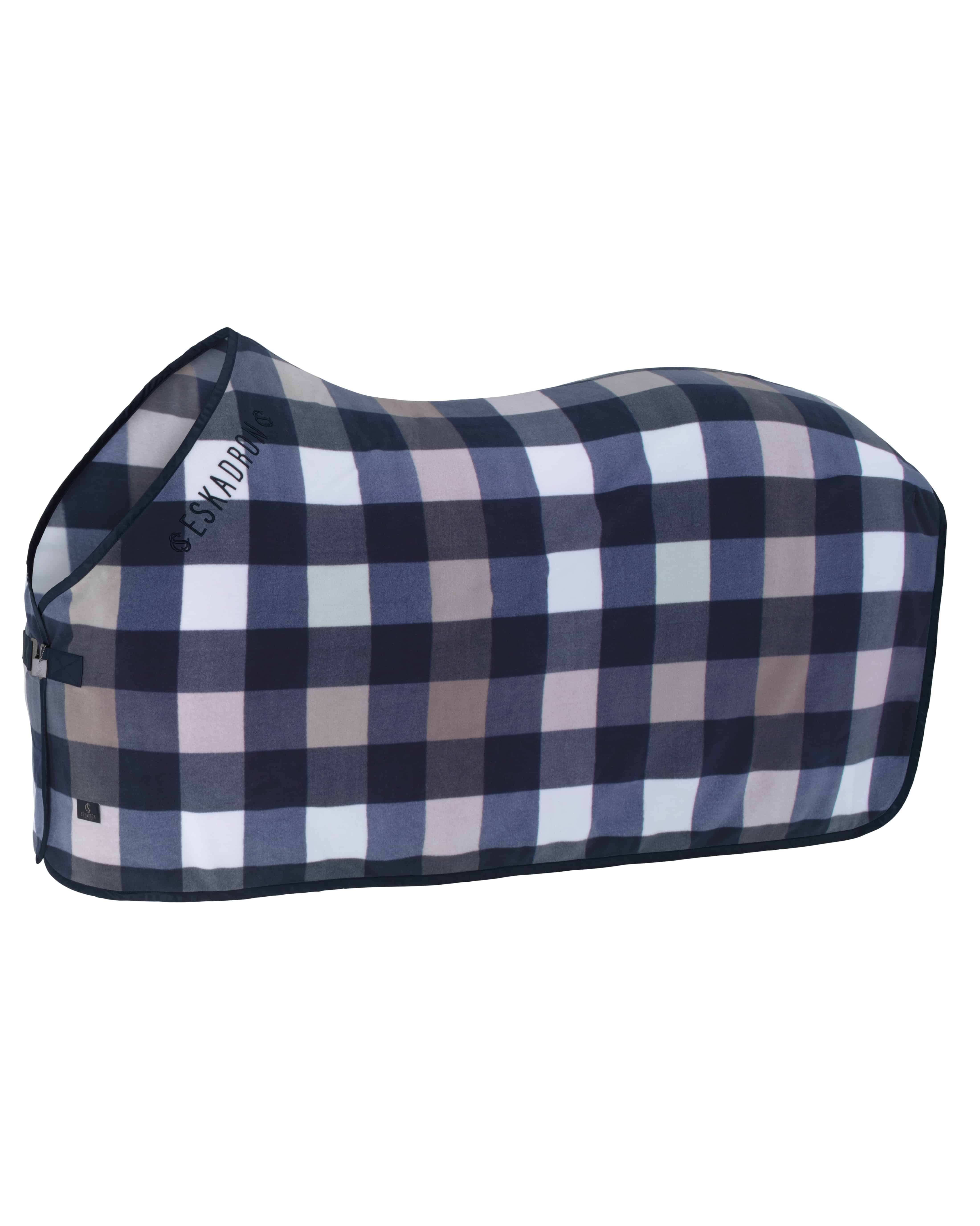 Abschwitzdecke Fleece Check Classic Sports