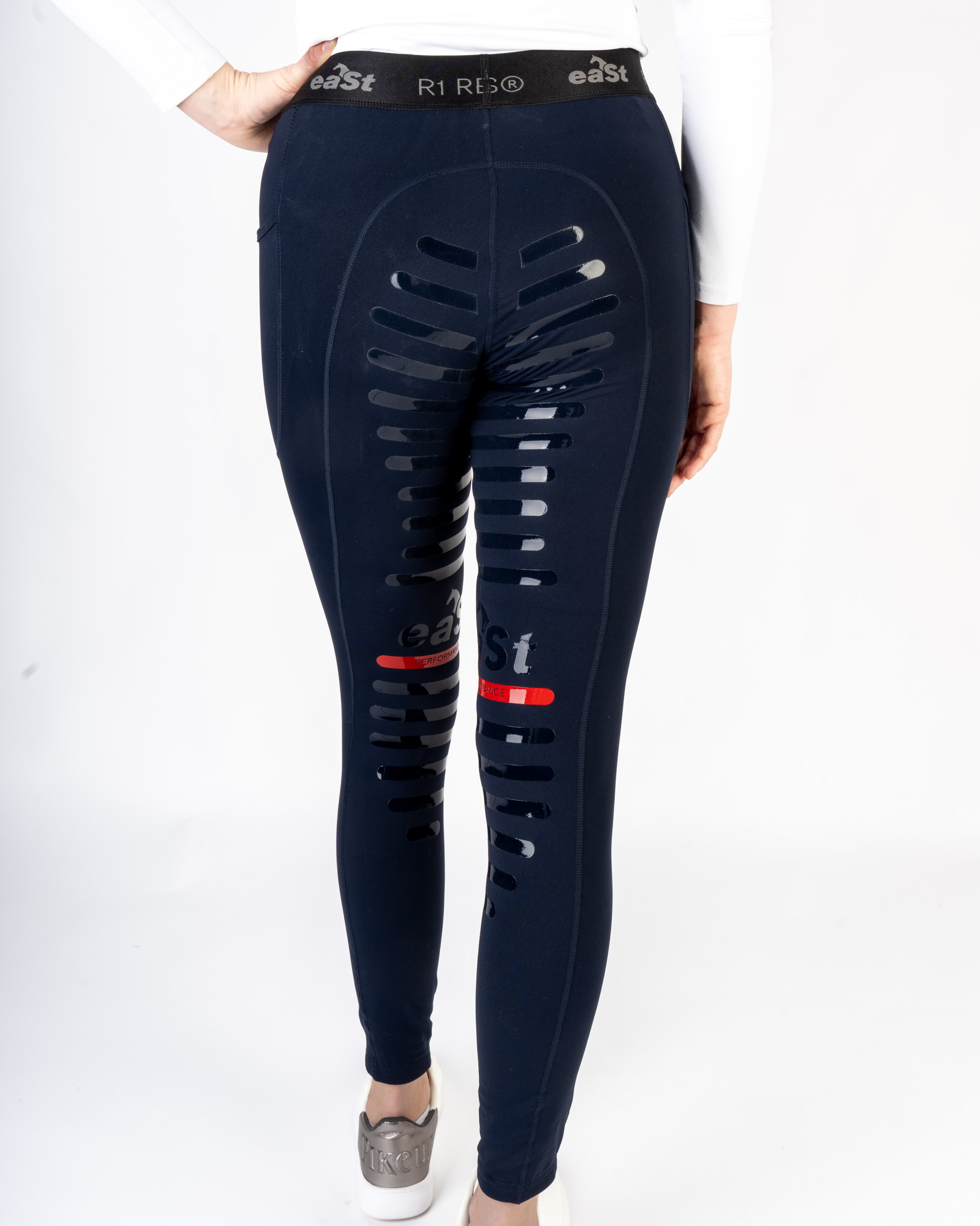 Reitleggings Damen Reggings® R1 Dressage mit Vollgrip