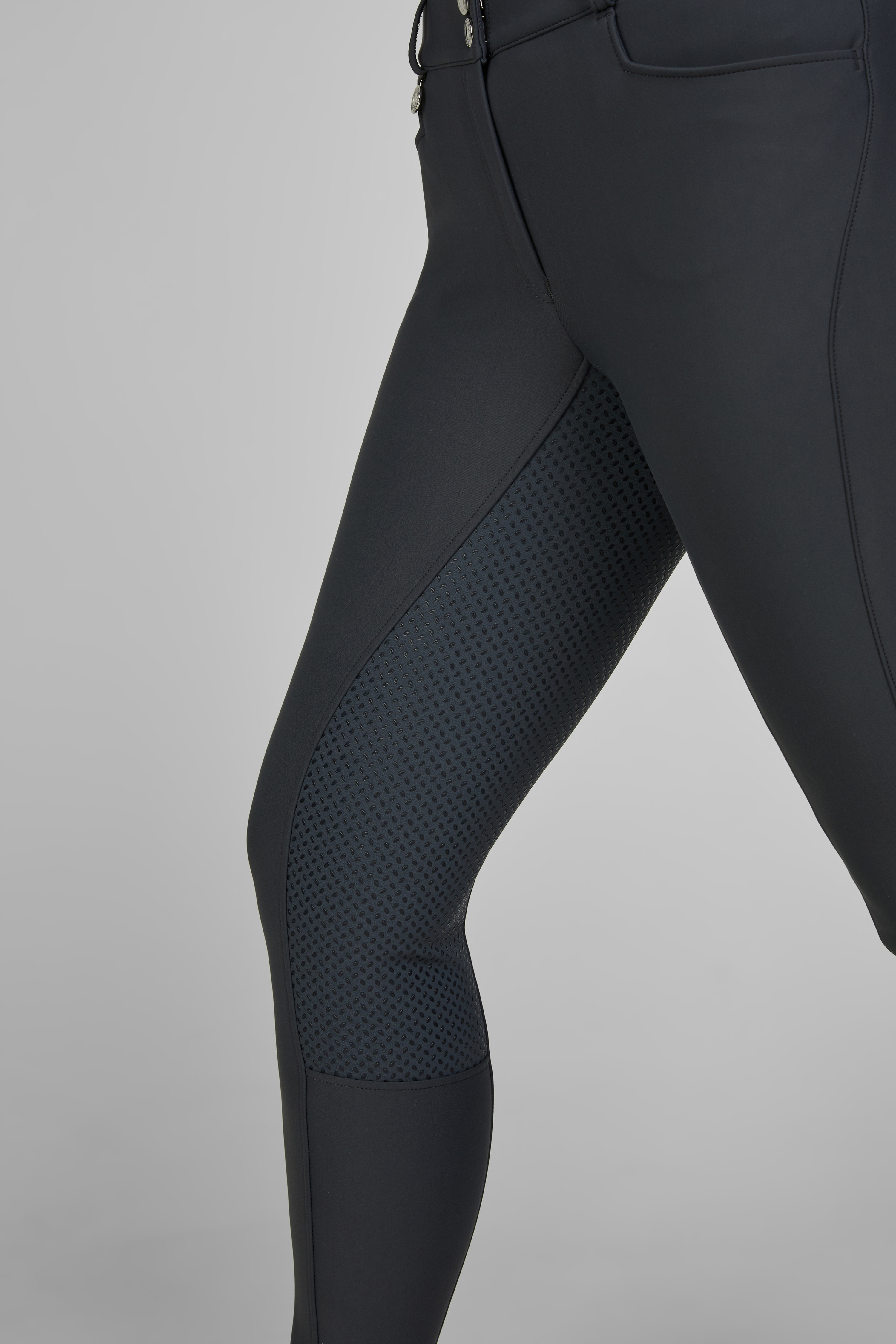 Reithose Damen New Candela Softshell Vollgrip