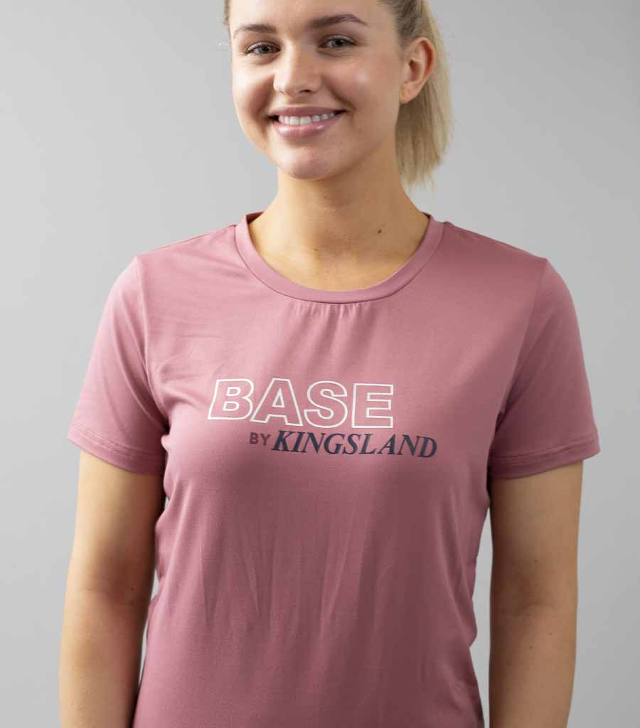 T-Shirt Damen KLolanna Base in Pink Mesa Rose