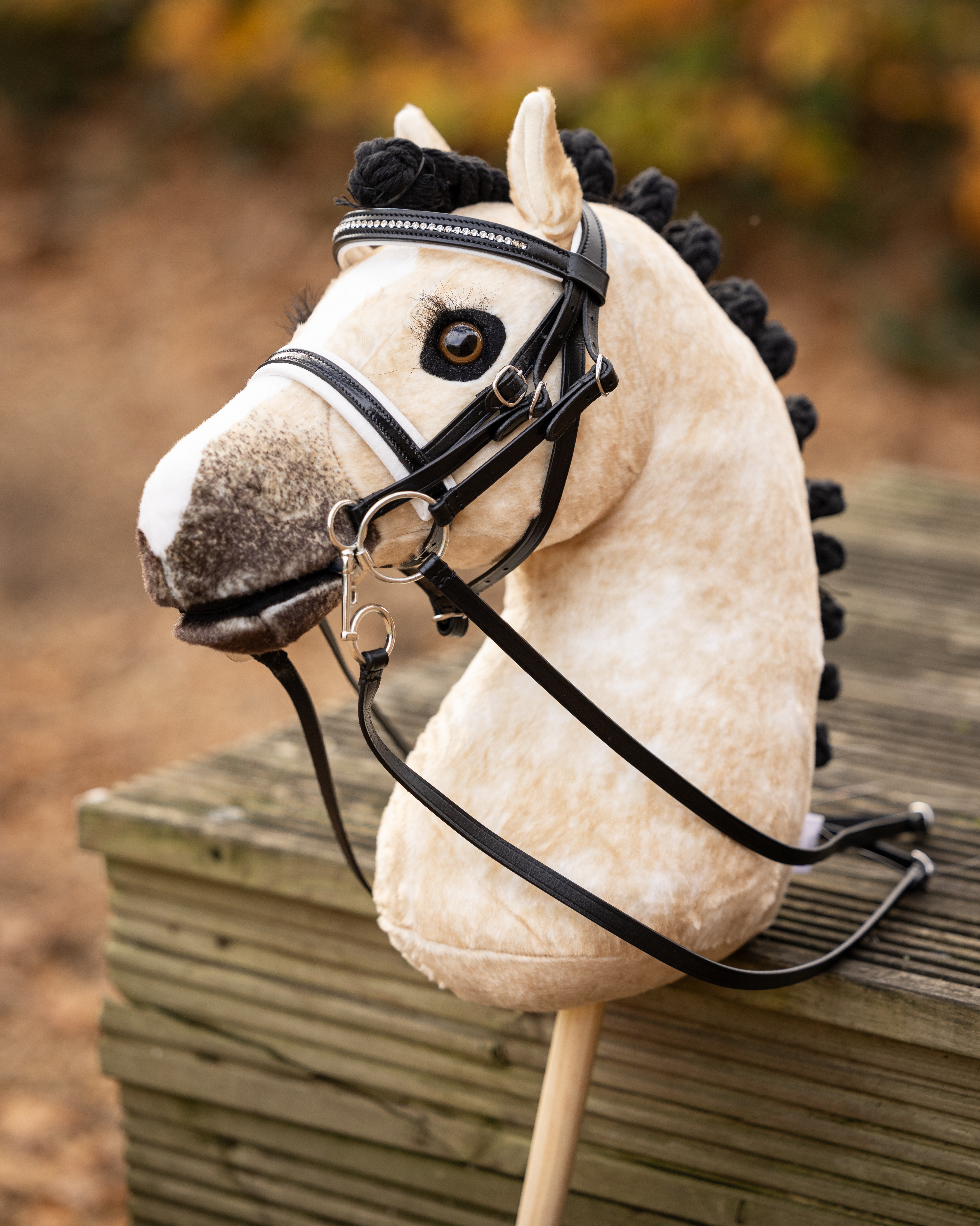 Hobby Horse Kandare in schwarz